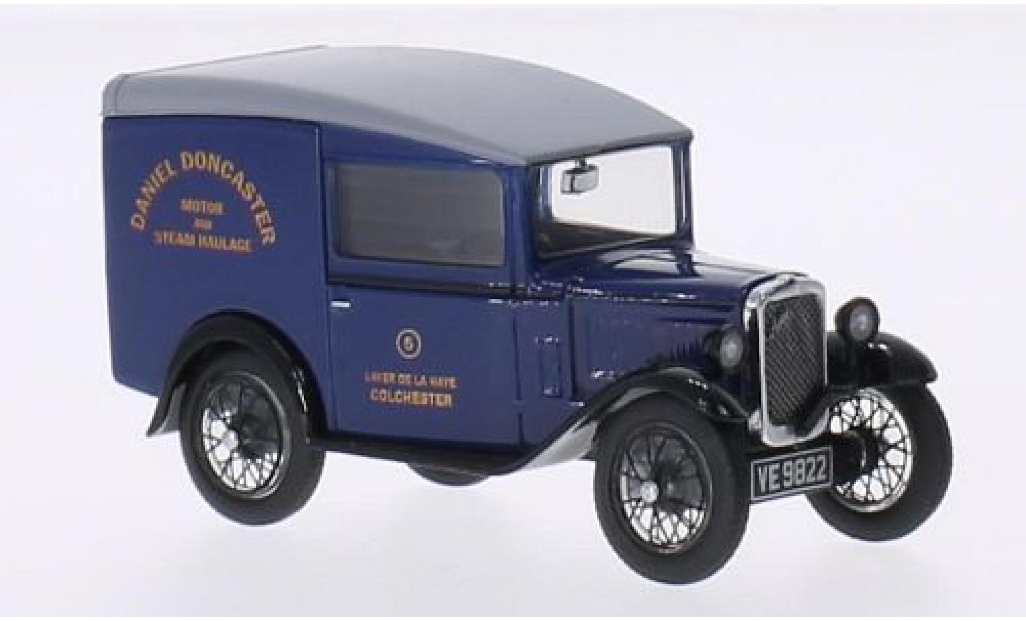 Diecast model cars Austin Seven 1 43 Oxford Ruby Saloon blue RHD Alldiecast