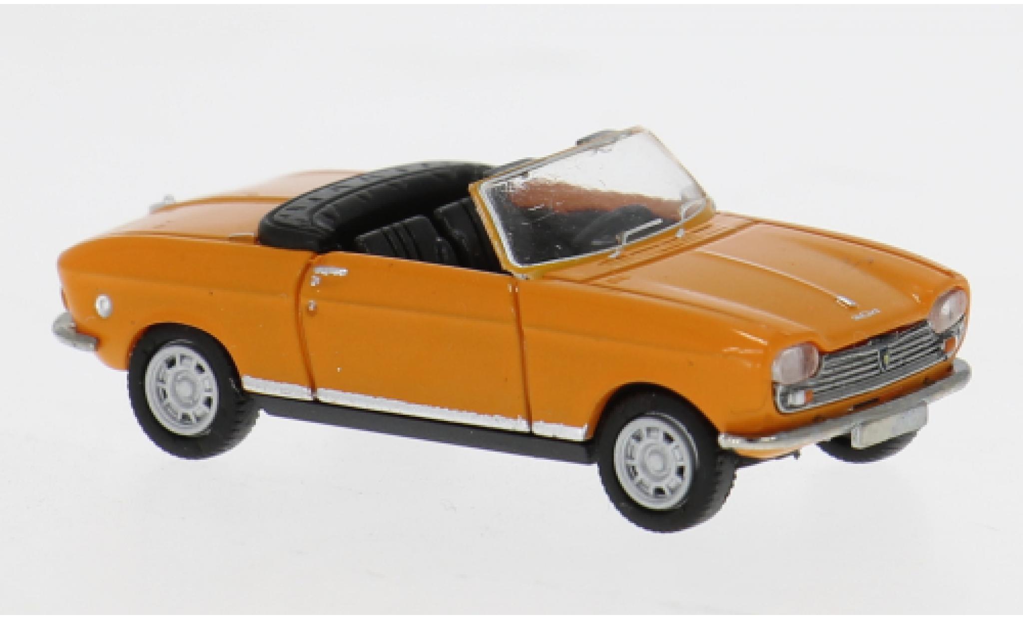 Peugeot 204 1/87 Brekina Cabriolet orange 1967 1:87 diecast model cars
