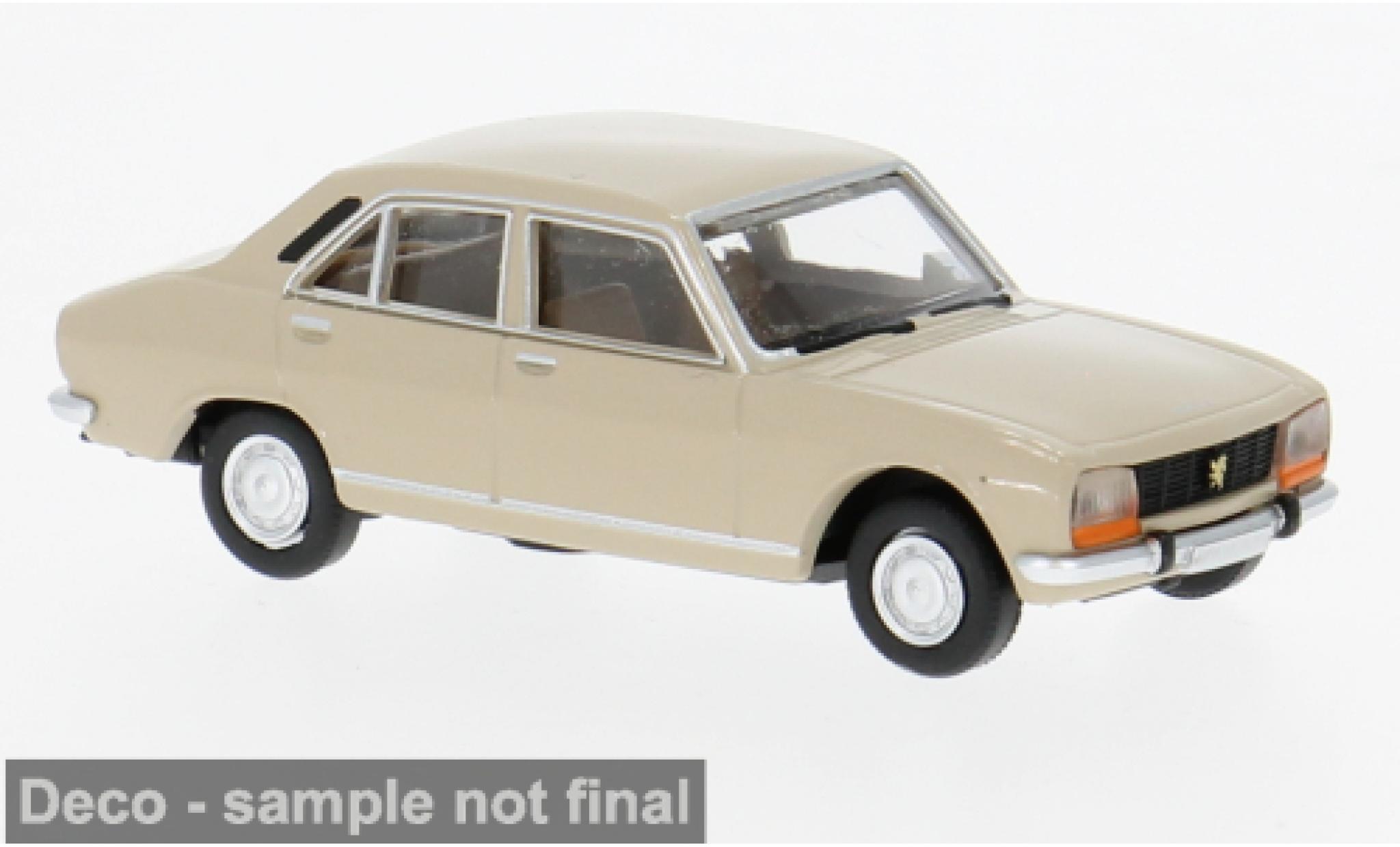 Peugeot 504 1/87 Brekina gold 1968 1:87 diecast model cars