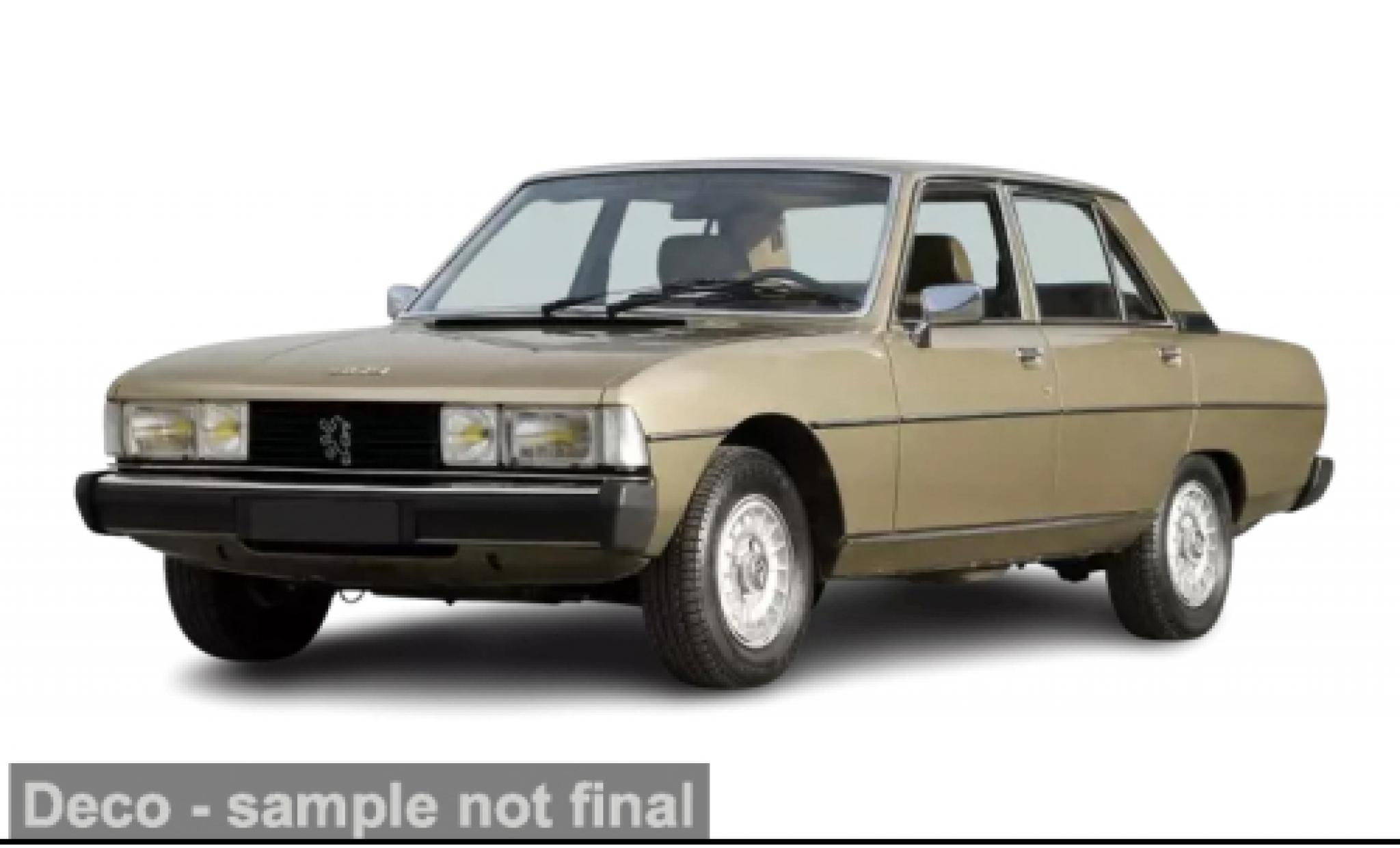 Peugeot 604 1/87 Norev SL beige 1976 1:87 diecast model cars