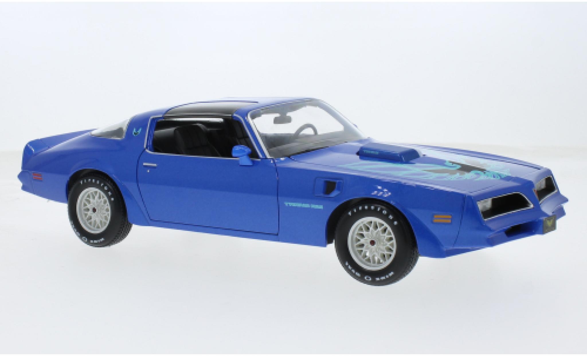 Pontiac Firebird 1/18 Maisto Trans Am blau/Dekor 1978 1:18 diecast model cars