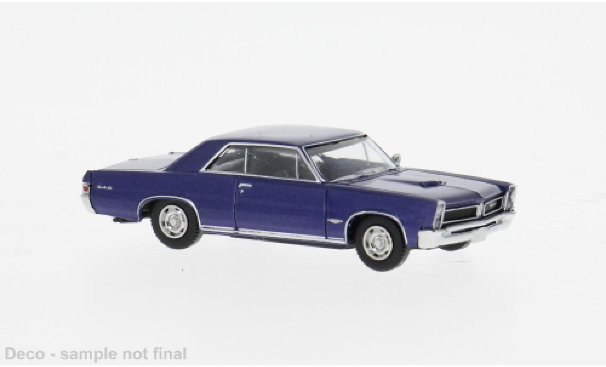Pontiac GTO 1/87 Brekina Coupe violett 1965 1:87 diecast model cars
