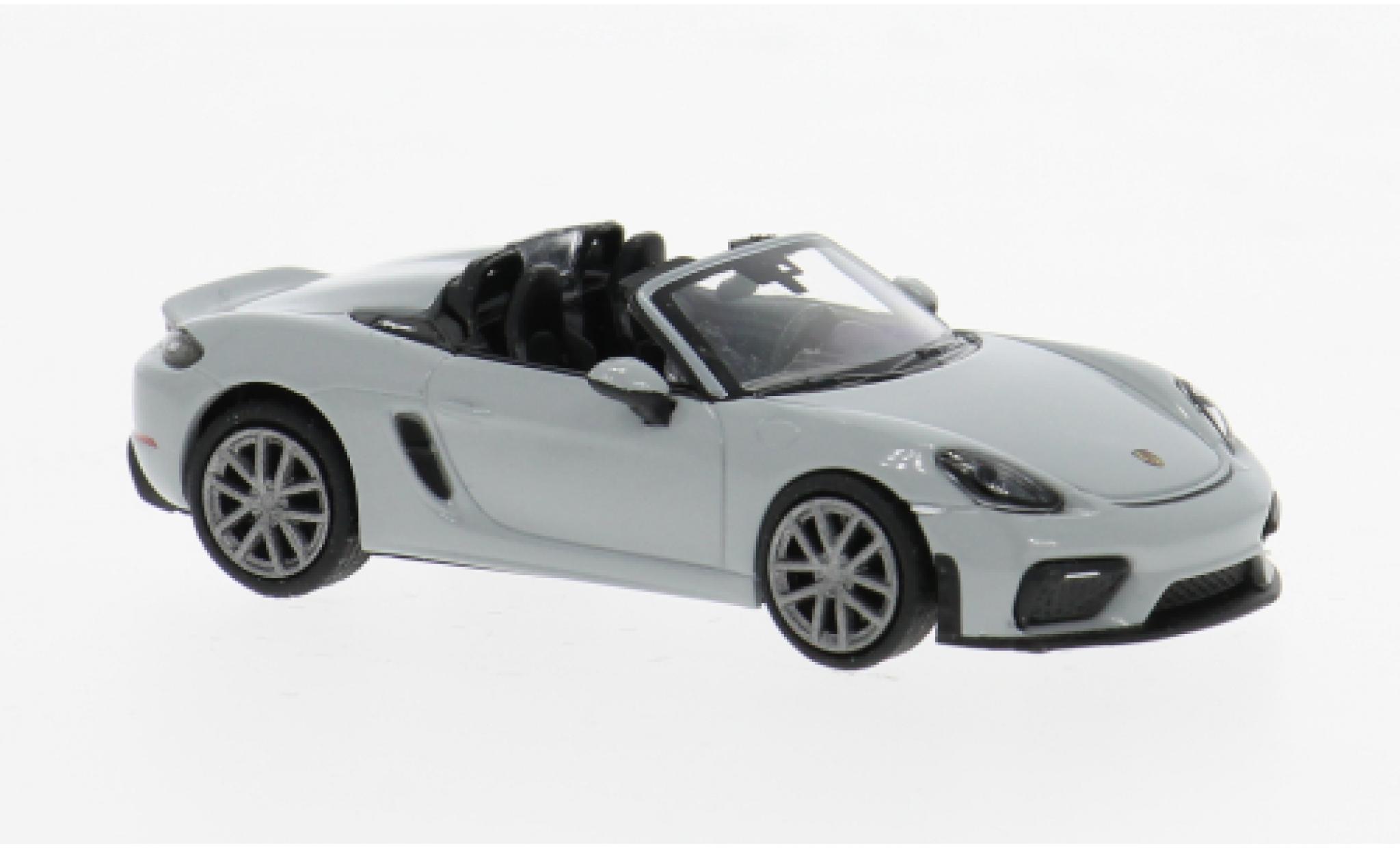Porsche 718 1/87 Minichamps Spyder (981) grau 2019 1:87 diecast model cars
