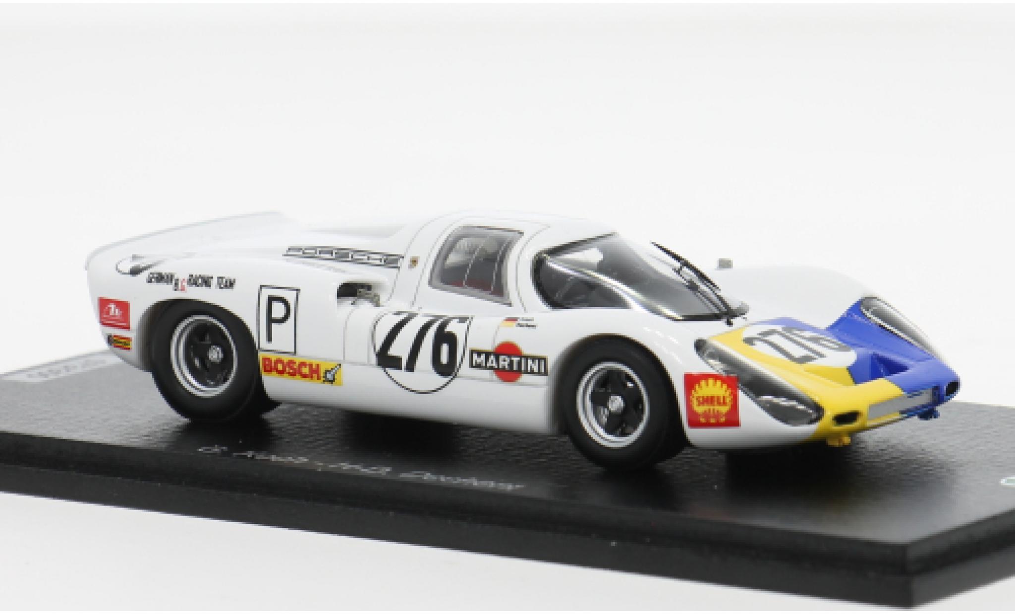 Porsche 907 1/43 Spark Targa Florio 1969 #276 G.Koch/H-D.Dechent 1:43 diecast model cars