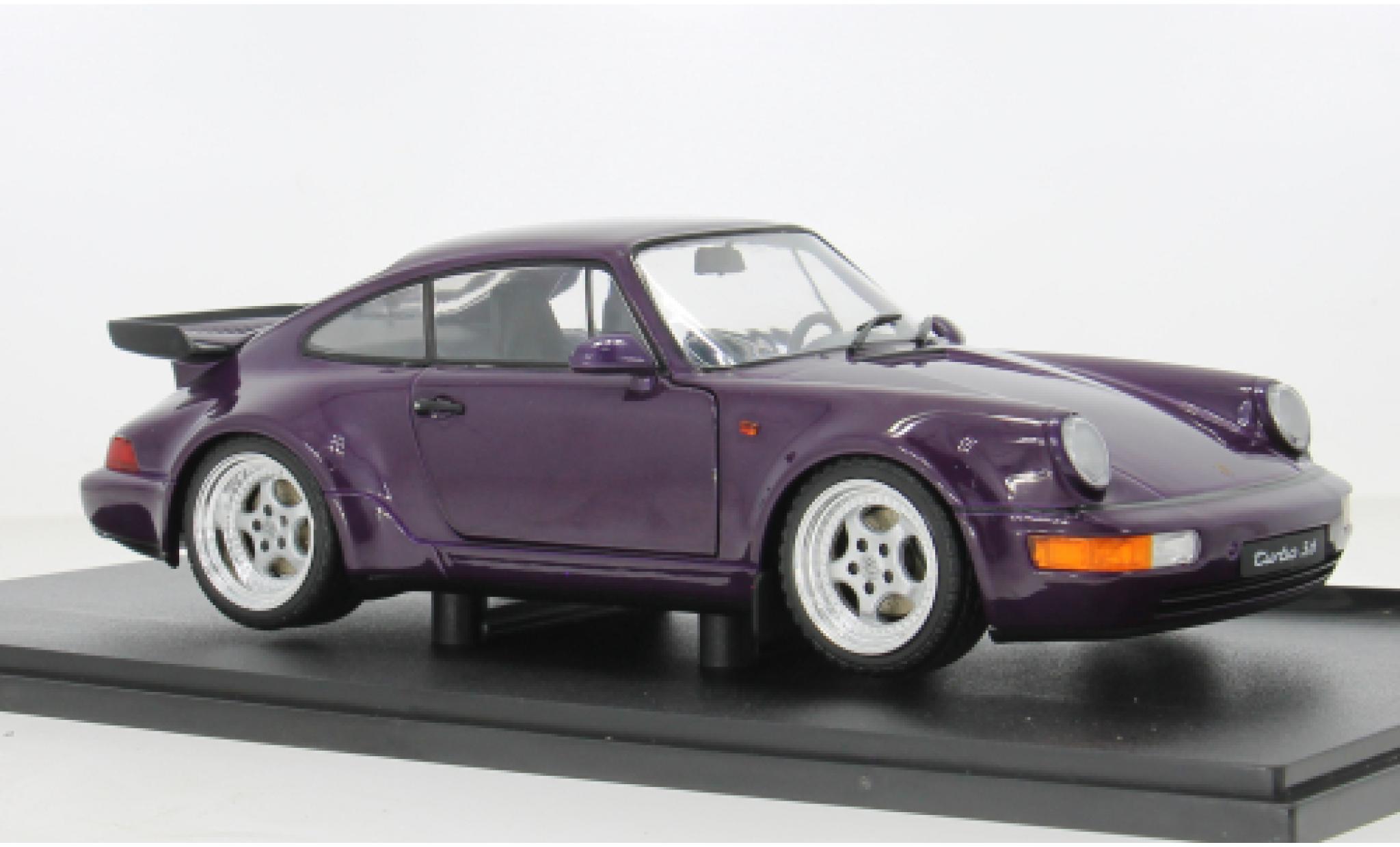 Porsche 964 Turbo 1/18 Solido 911  violett 1:18 diecast model cars