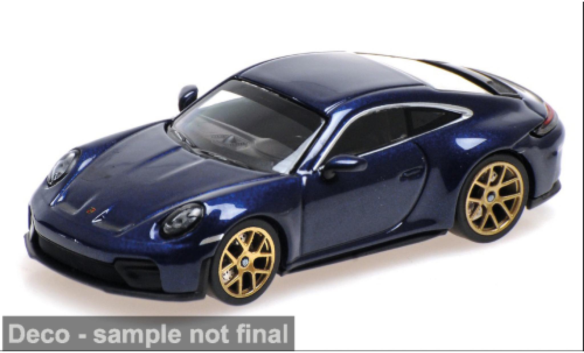 Porsche 992 GT3 1/64 Minichamps 911 (.2) Touring blau 2025 1:64 diecast model cars