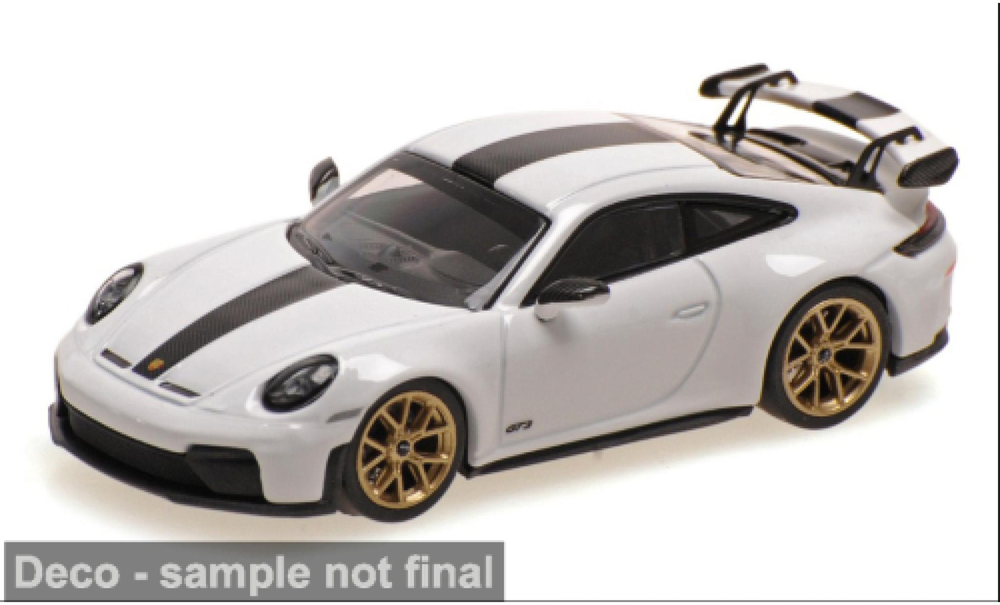 Porsche 992 GT3 1/64 Minichamps 911 (.2) weiss 2025 1:64 diecast model cars