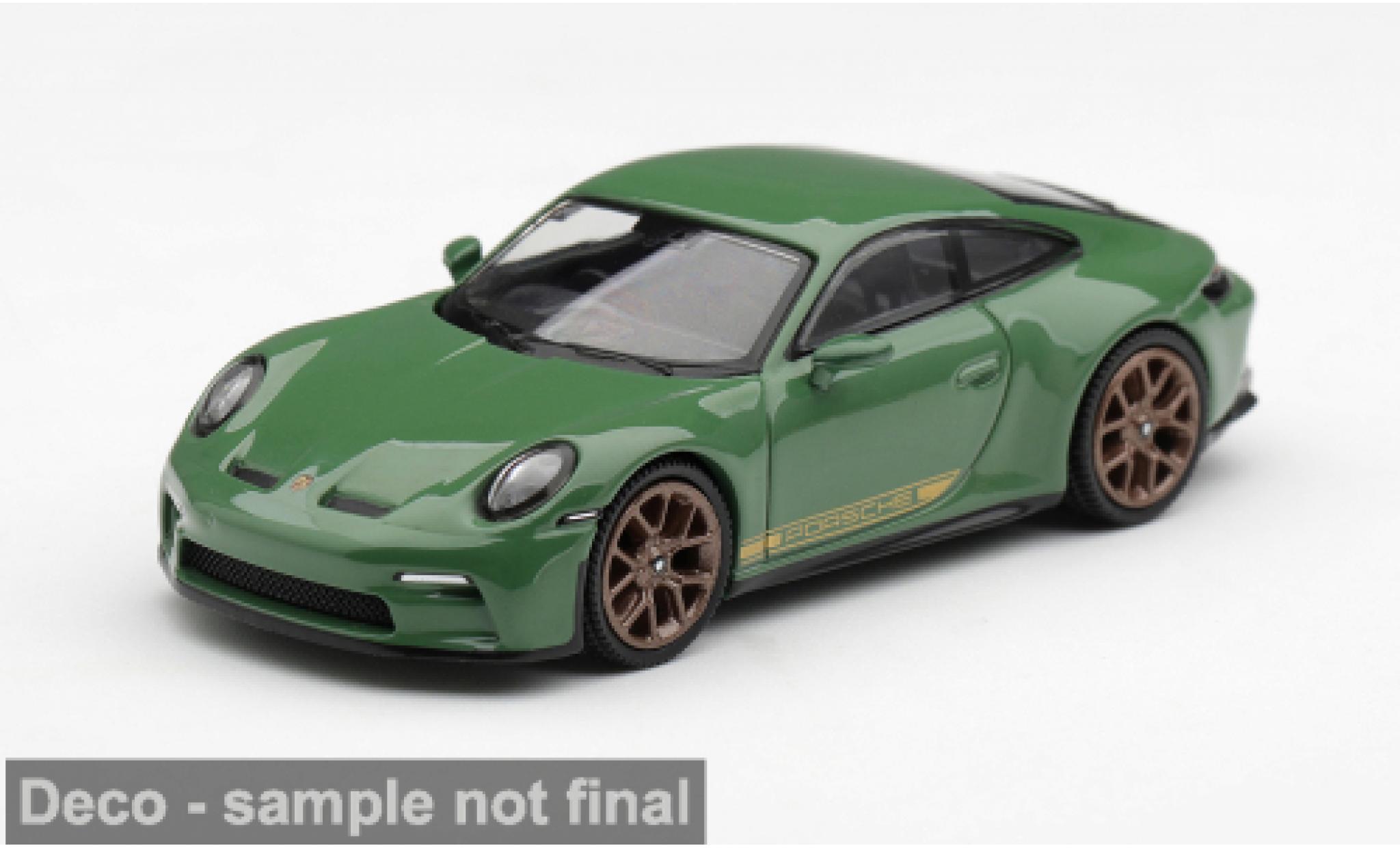 Porsche 992 GT3 R 1/64 Mini GT 911  S gr&Atilde;&frac14;n 2022 1:64 diecast model cars
