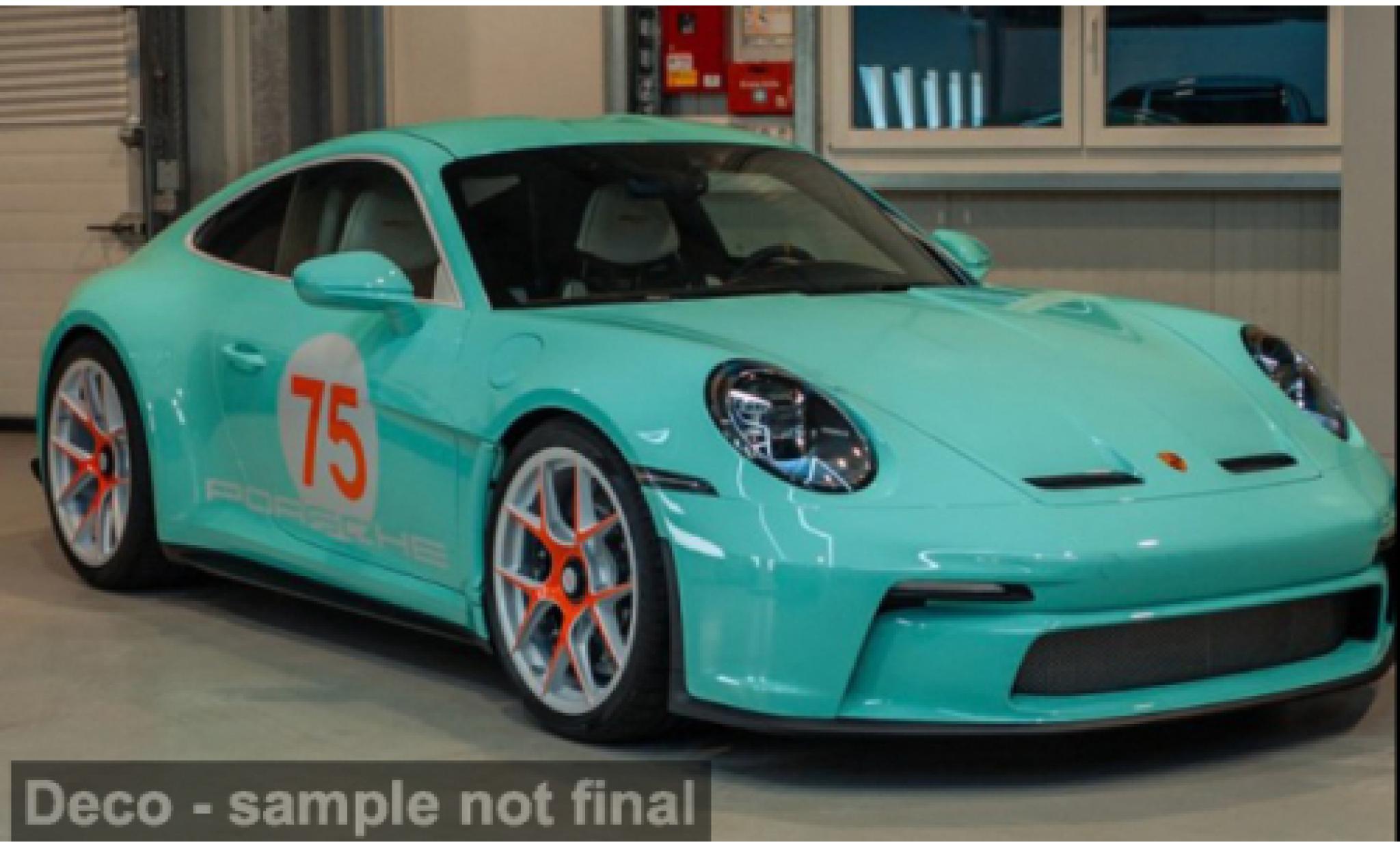 Porsche 992 1/18 GT Spirit 911  t&uuml;rkis 2025 1:18 diecast model cars