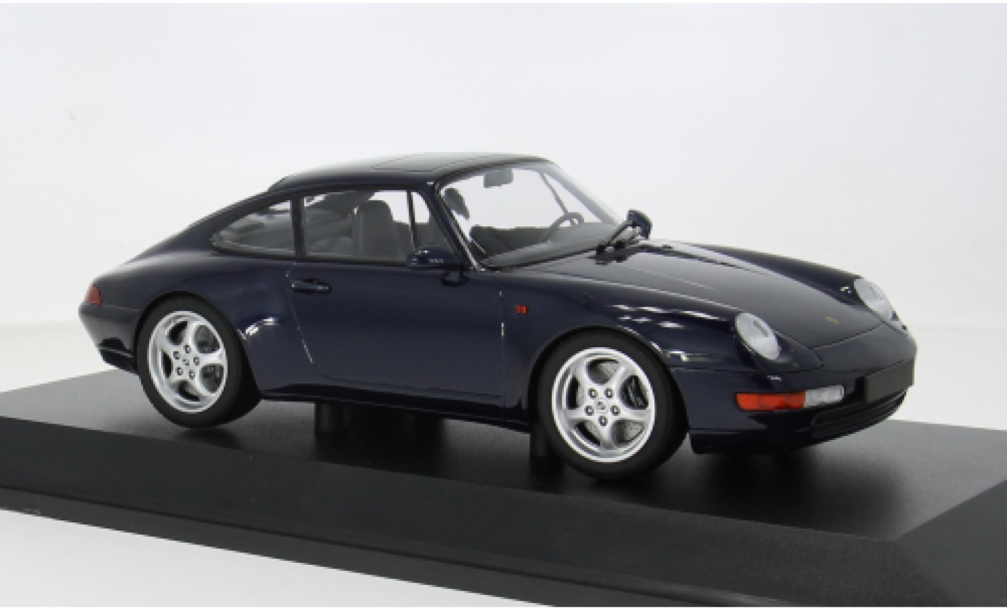 Porsche 993 1/18 Minichamps 911  blau 1 1:18 diecast model cars