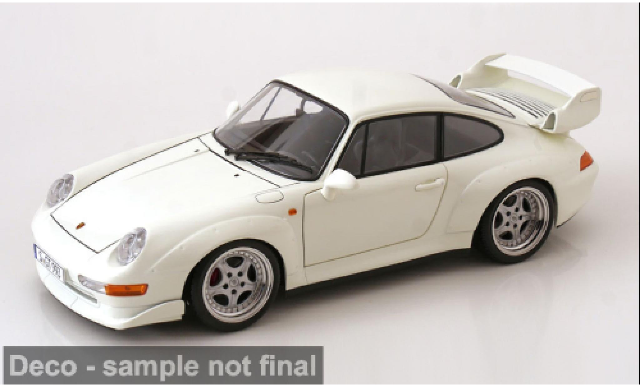 Porsche 993 GT2 1/12 KK Scale 911  weiss 1996 1:12 diecast model cars