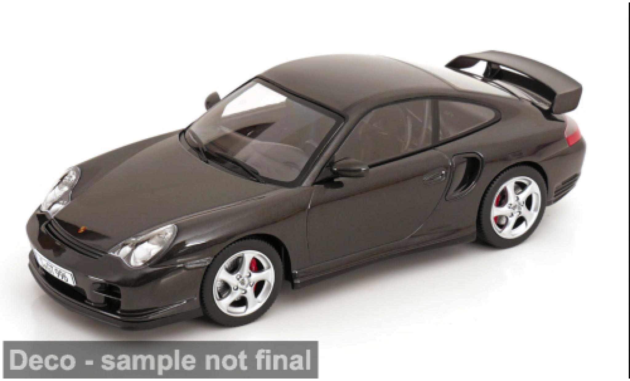 Porsche 996 GT2 1/18 KK Scale 911  schwarz 2001 1:18 diecast model cars