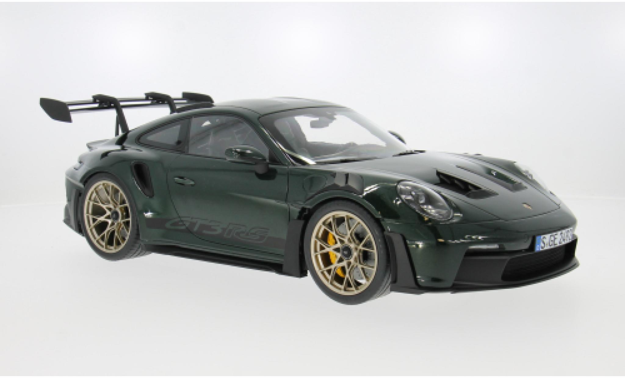 Porsche 996 GT3 RS 1/12 Norev 911 gr&uuml;n 2002 1:12 diecast model cars