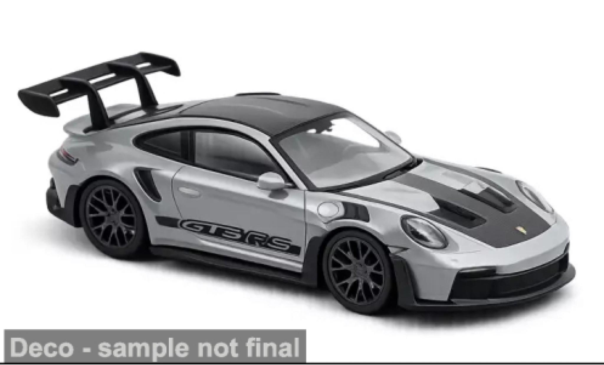 Porsche 911 1/43 Norev GT3 RS grau/schwarz 2022 1:43 diecast model cars