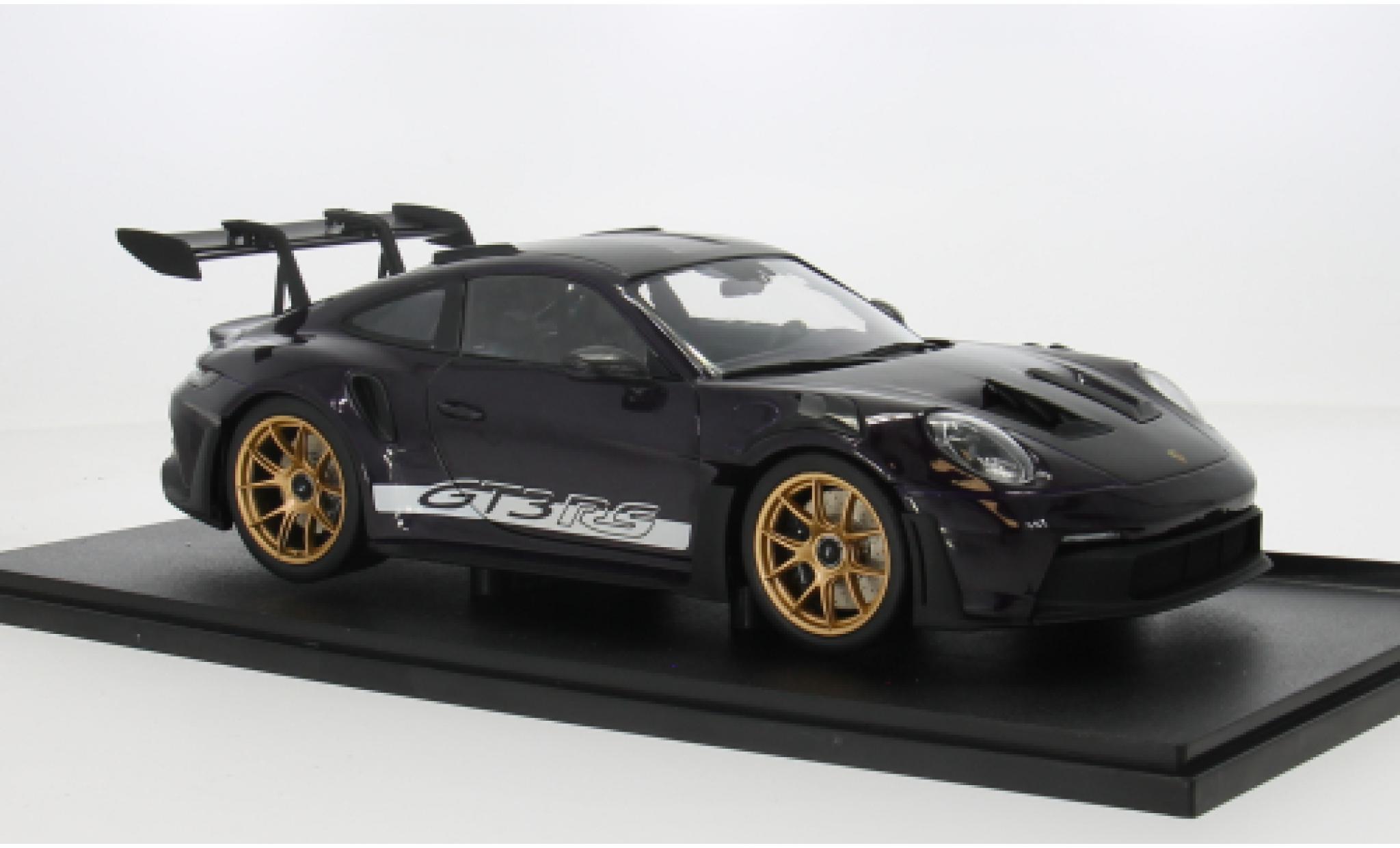 Porsche 911 1/18 Solido GT3 RS violett 1:18 diecast model cars