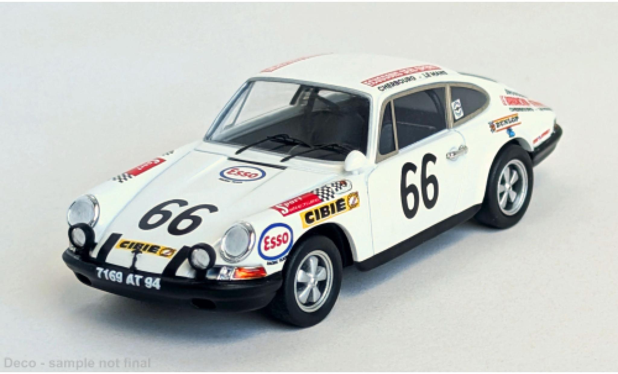 Porsche 911 1/43 Trofeu S 24h Le Mans 1970 #66 C.Swietlik/J-C.Lagniez 1:43 diecast model cars