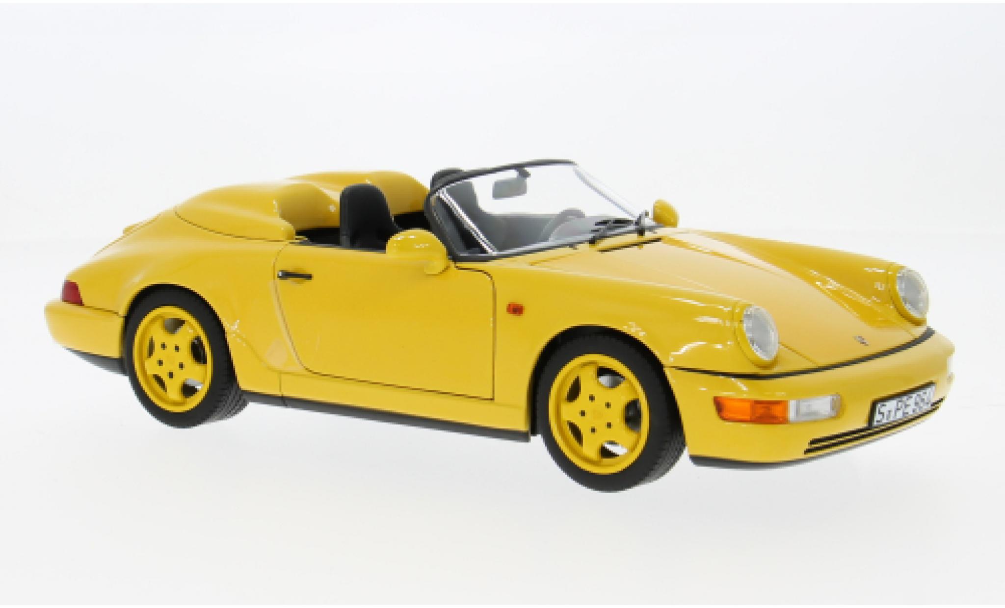 Porsche 993 1/18 Norev 911 Speedster gelb 1 1:18 diecast model cars