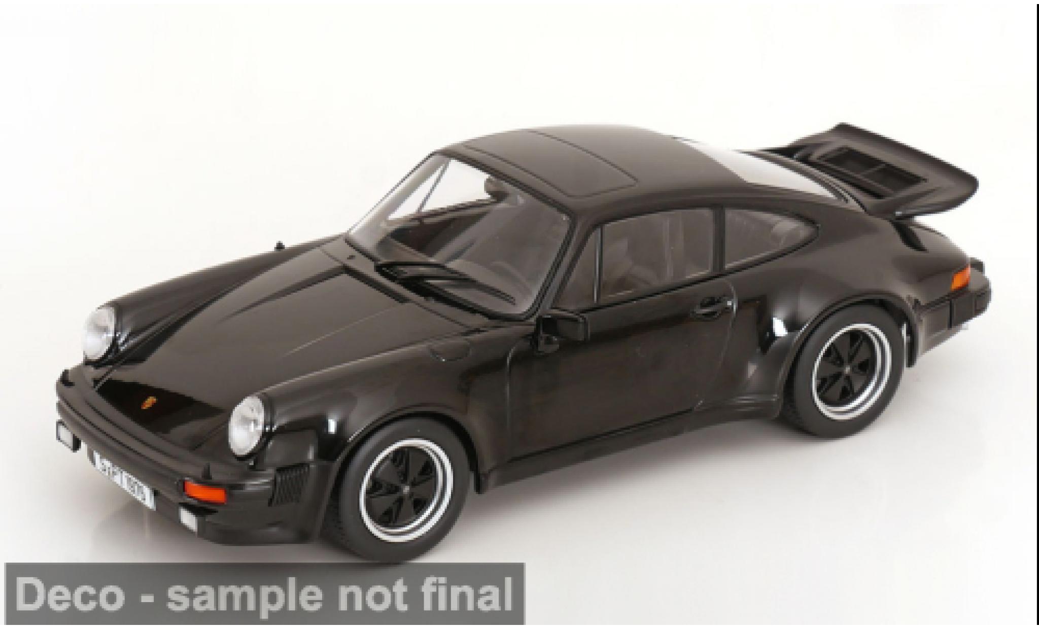 Porsche 930 Turbo 1/18 KK Scale 911 3.0  schwarz 1976 1:18 diecast model cars