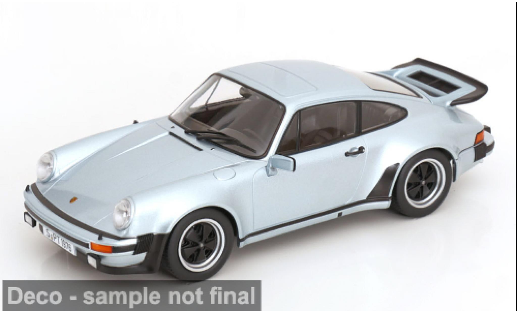 Porsche 930 Turbo 1/18 KK Scale 911 3.0  silber 1976 1:18 diecast model cars