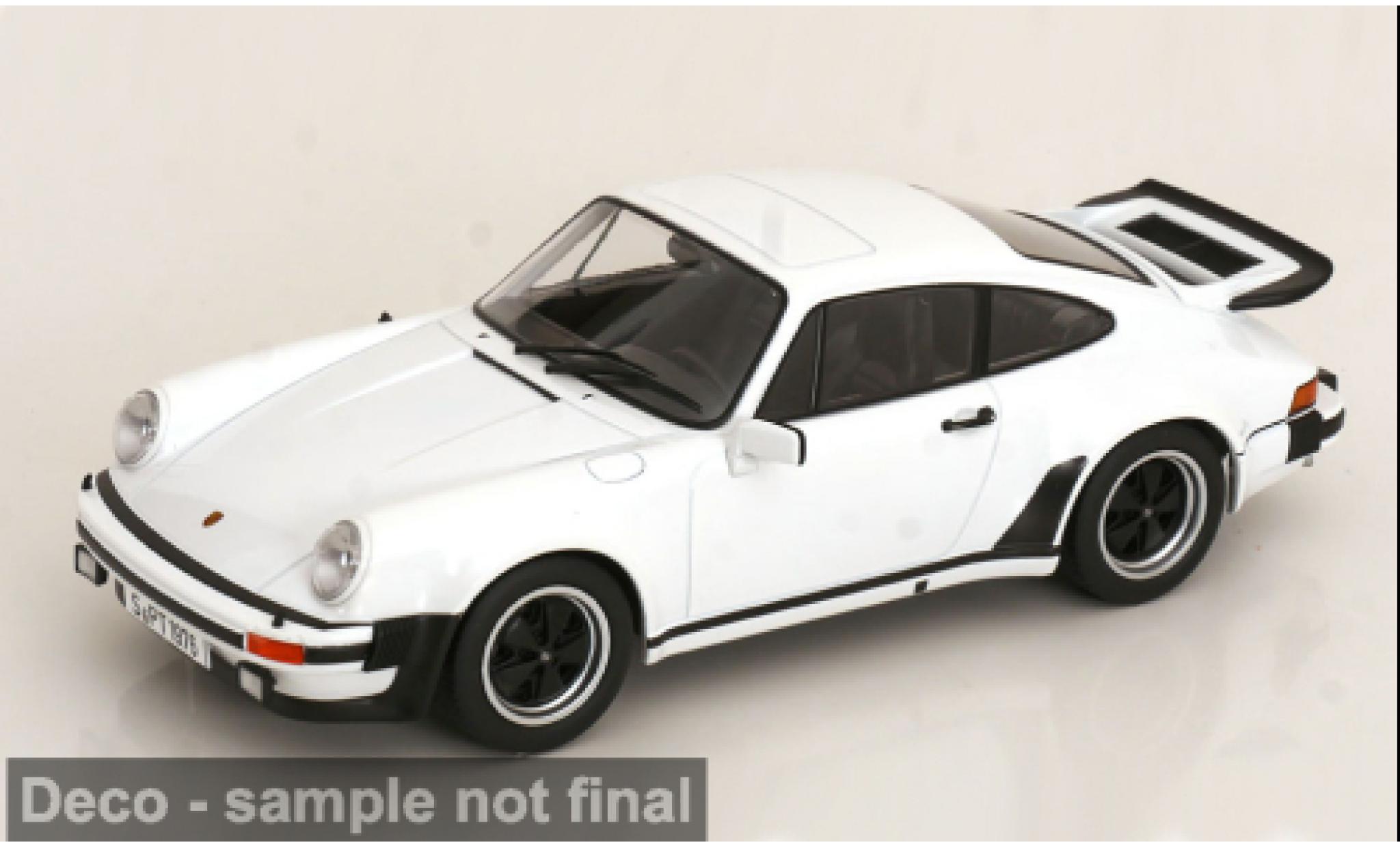 Porsche 930 Turbo 1/18 KK Scale 911 3.0  weiss 1976 1:18 diecast model cars
