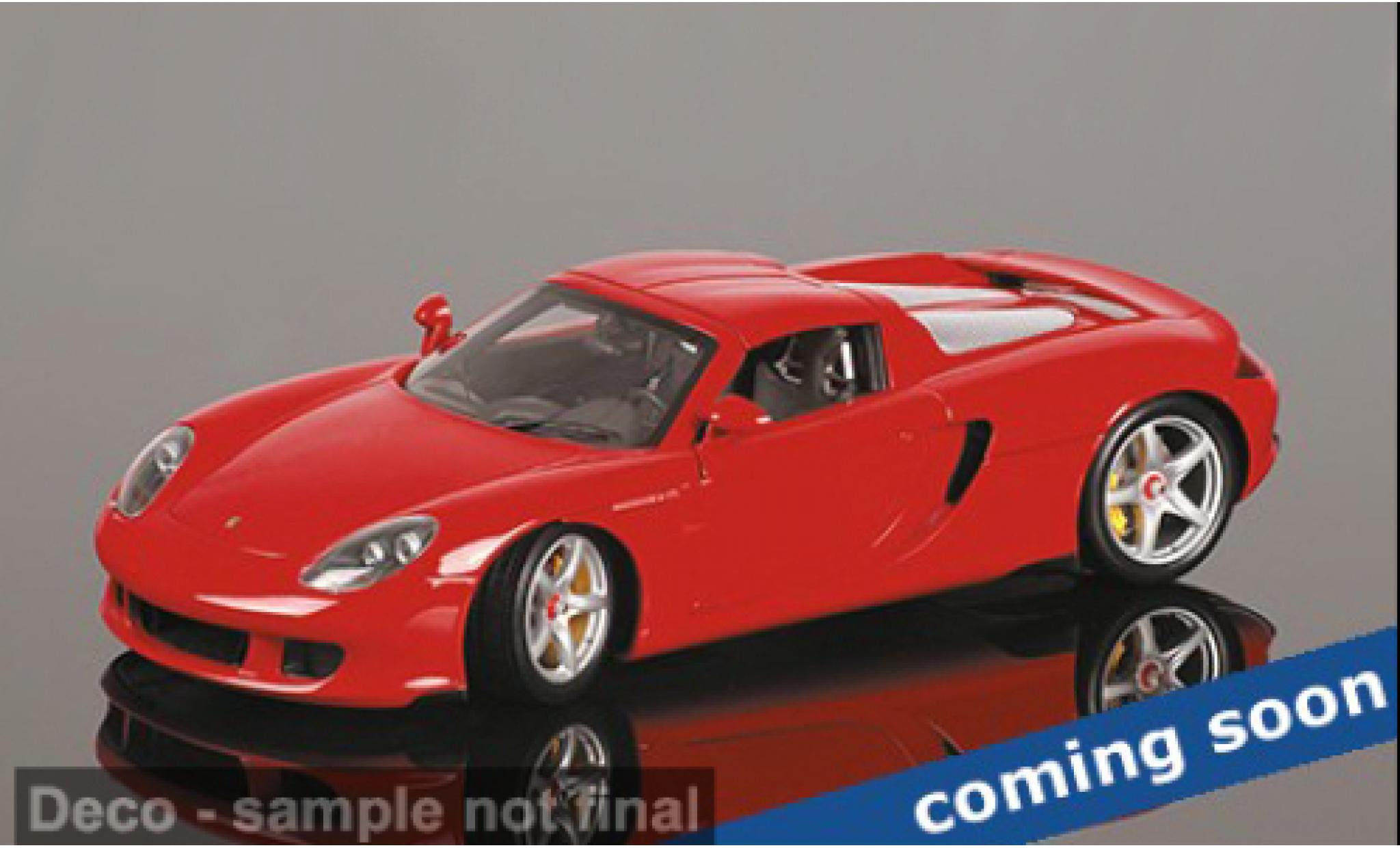 Porsche Carrera GT 1/18 Minichamps rot 2003 1:18 diecast model cars