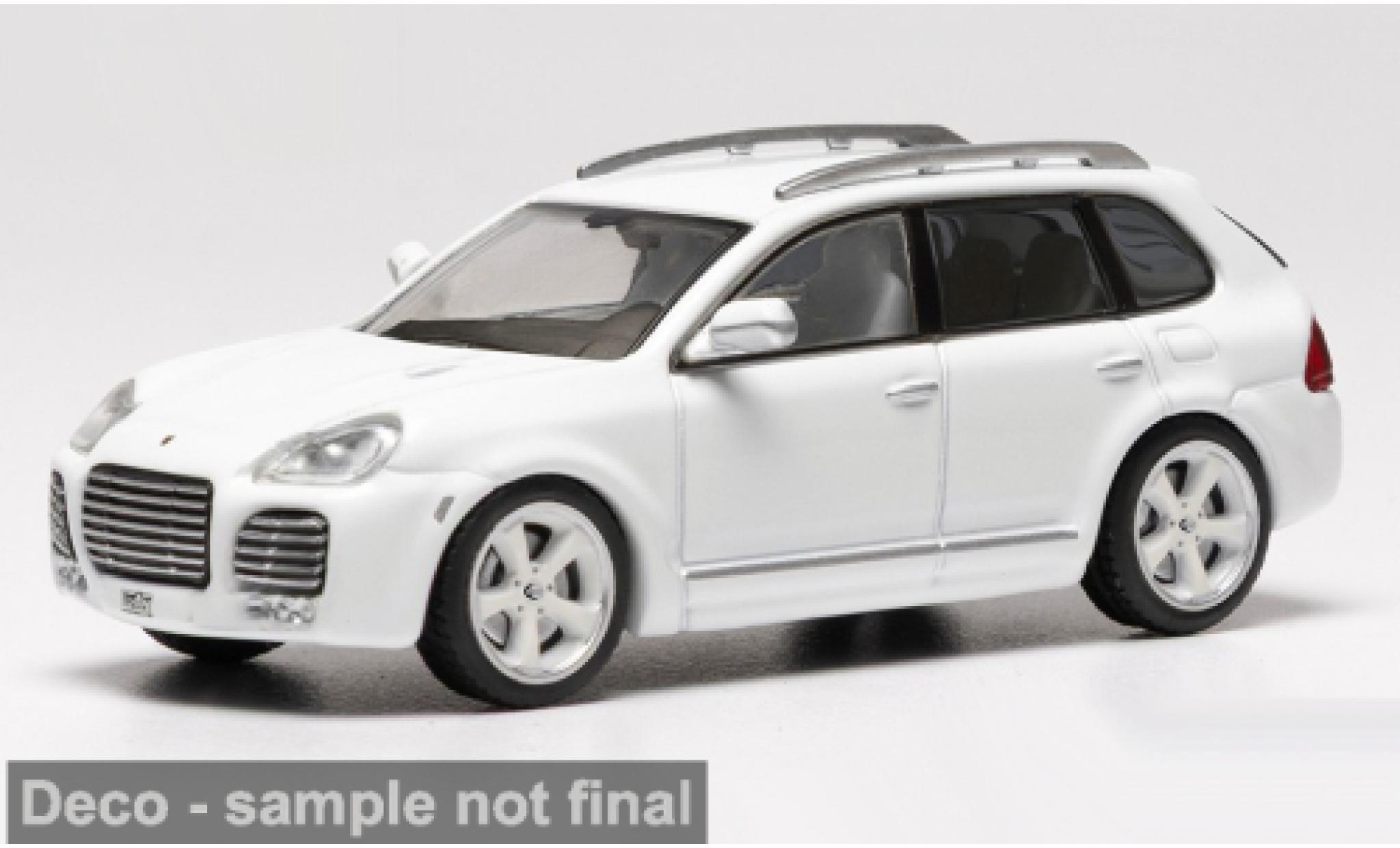 Porsche Cayenne 1/64 IXO America Techart weiss 2003 1:64 diecast model cars