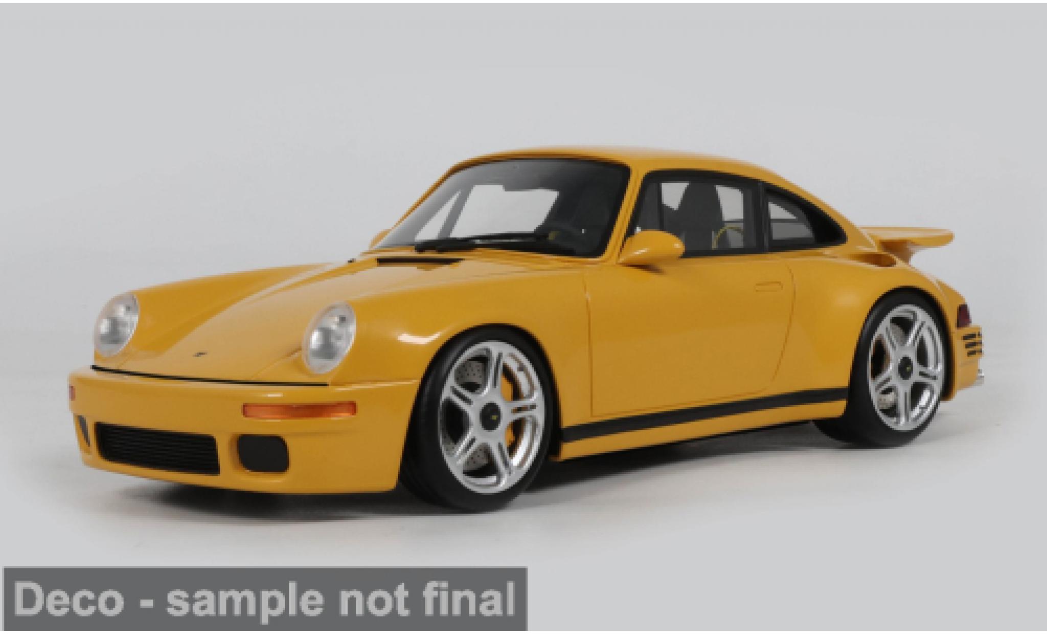 Porsche Ruf 1/18 GT Spirit Porsche RUF Anniversary gelb 2019 1:18 diecast model cars