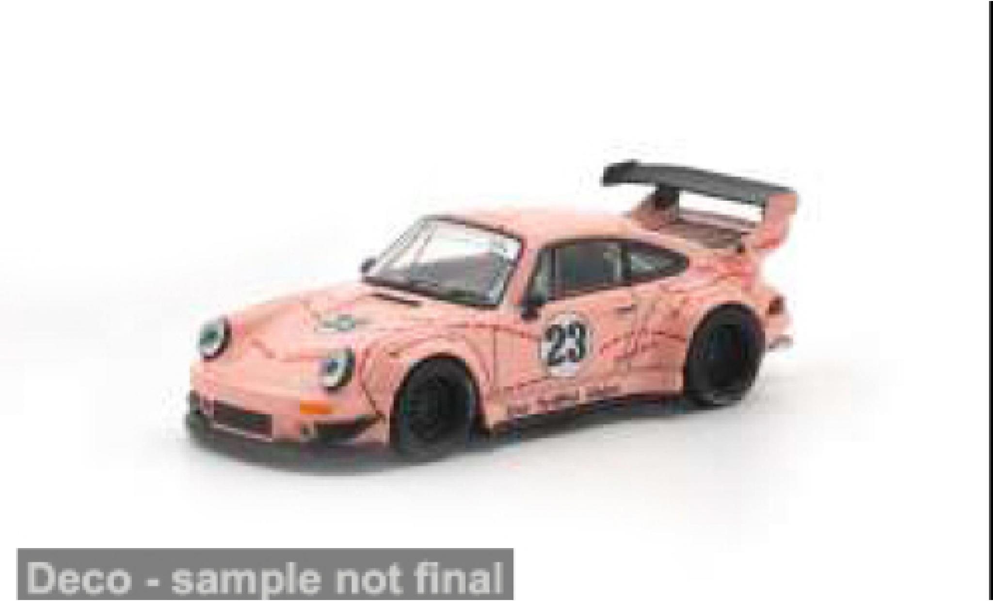 Porsche 930 RWB 1/64 Pop Race pink Pink Pig 1:64 diecast model cars