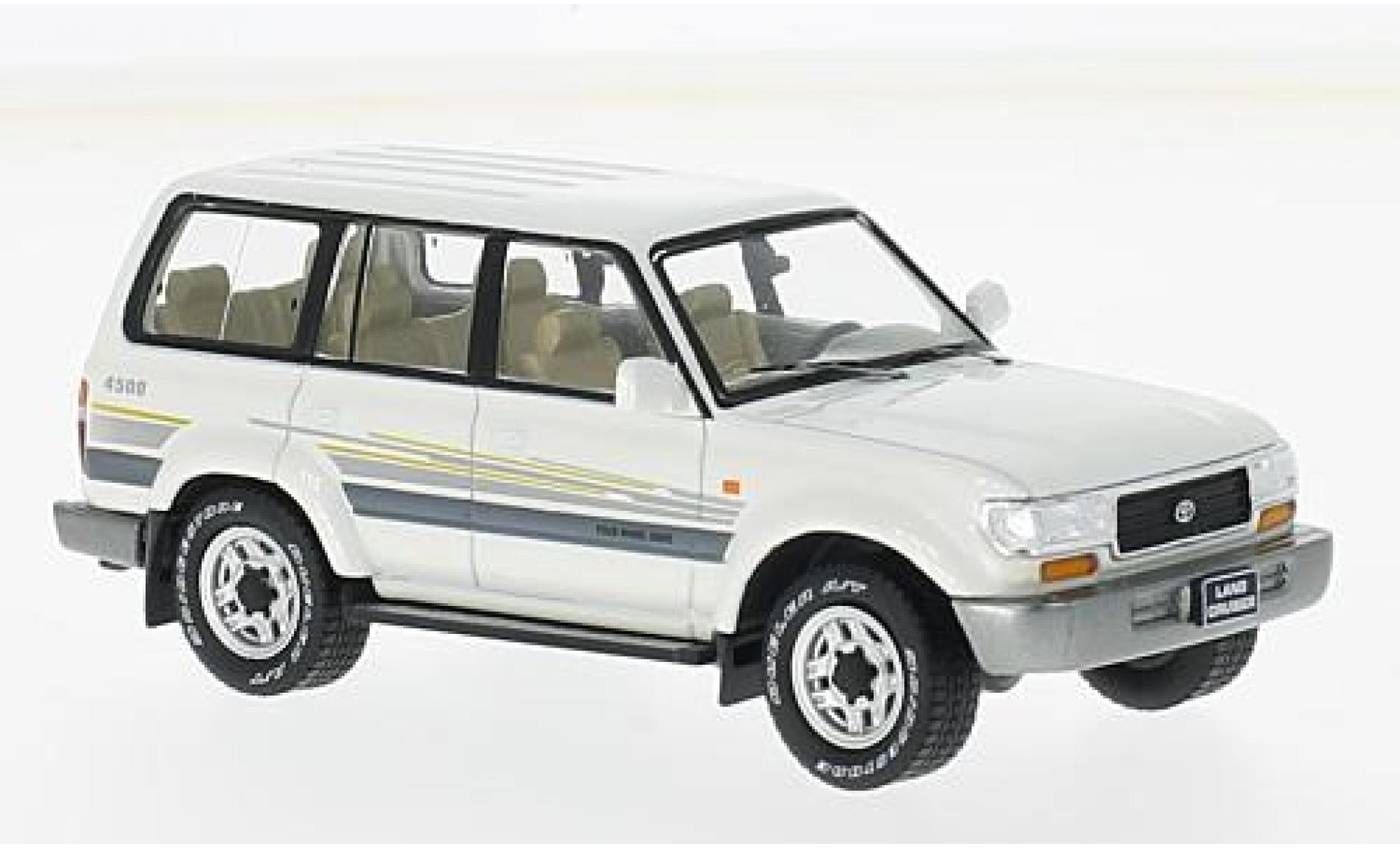1:24 Diecast Vehicle For Toyota Land Cruiser LC80 Model Car Toy Sound Light Toy