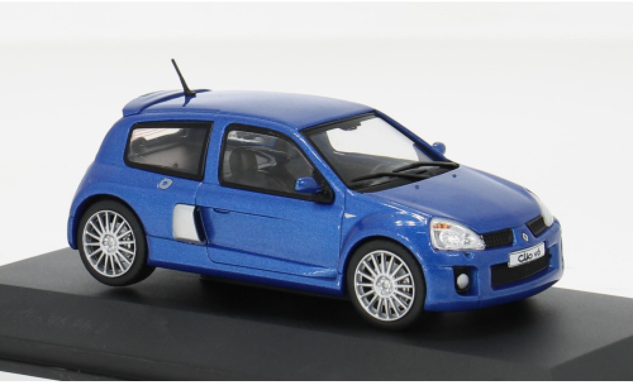Renault Clio 1/43 Solido V6 Phase 2 blau 1:43 diecast model cars