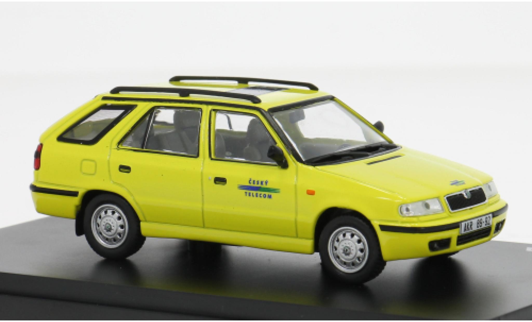 Skoda Felicia 1/43 Abrex FL Combi 1998 Czech Telecom 1:43 diecast model cars