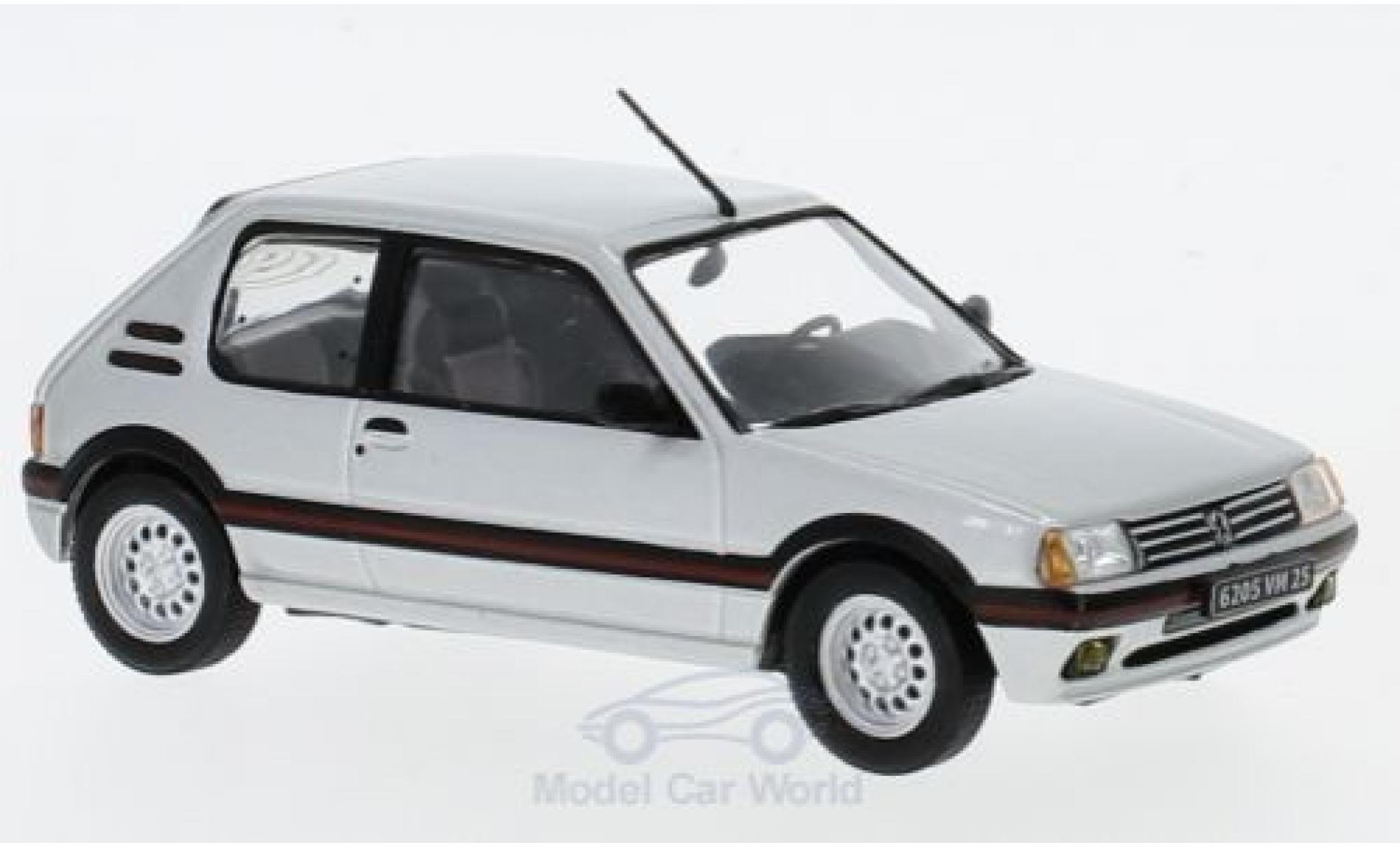 MINIATURE PEUGEOT 205 GTI RED 1/43° MONDE MOTORS NIB