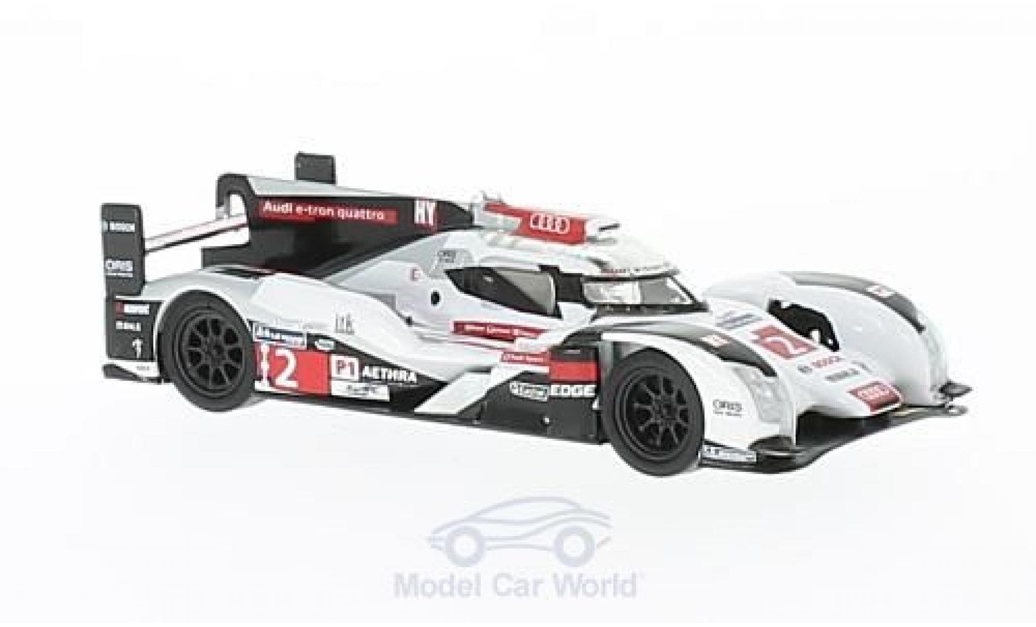 Diecast model cars Audi R18 1/64 Spark No.2 24h Le Mans 2014