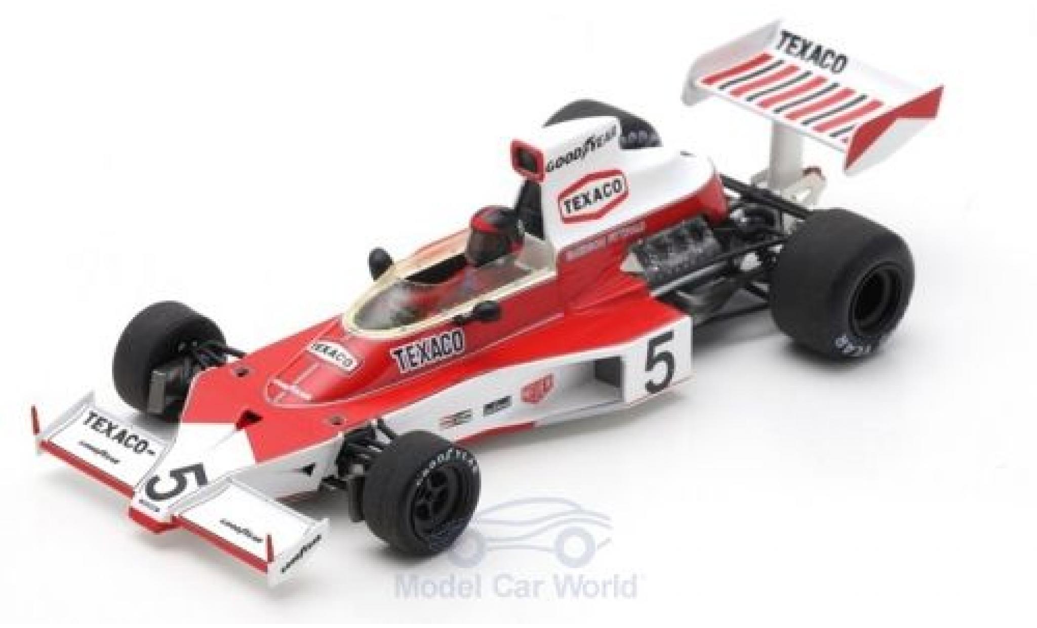 Diecast model cars McLaren M23 1/43 Spark No.5 Texaco Formel
