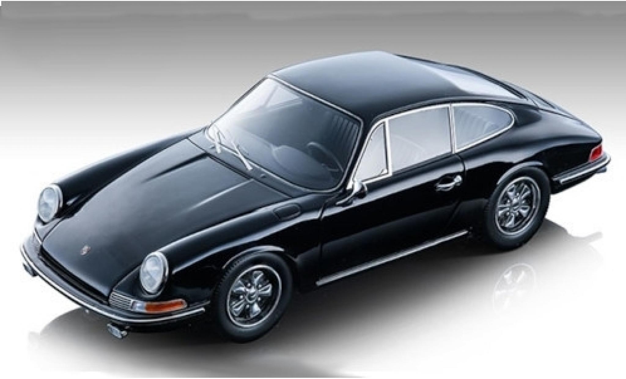 Diecast model cars Porsche 911 1 18 Tecnomodel S black 1967 Alldiecast