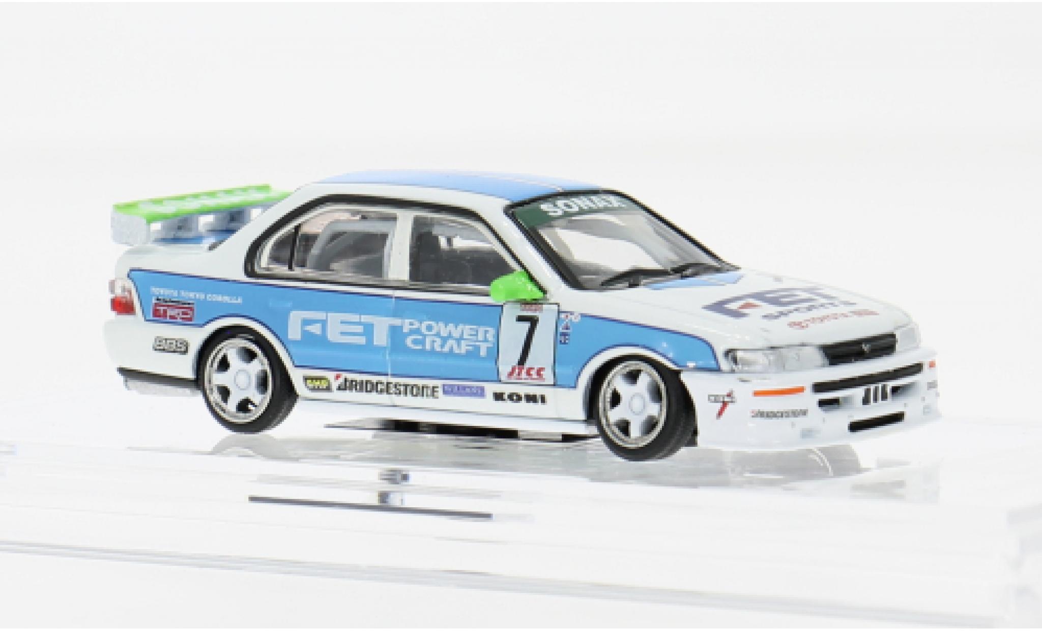 Toyota Corolla 1/64 BM Creations (AE100) JTCC 1994 #7 N.Nagasaka 1:64 diecast model cars