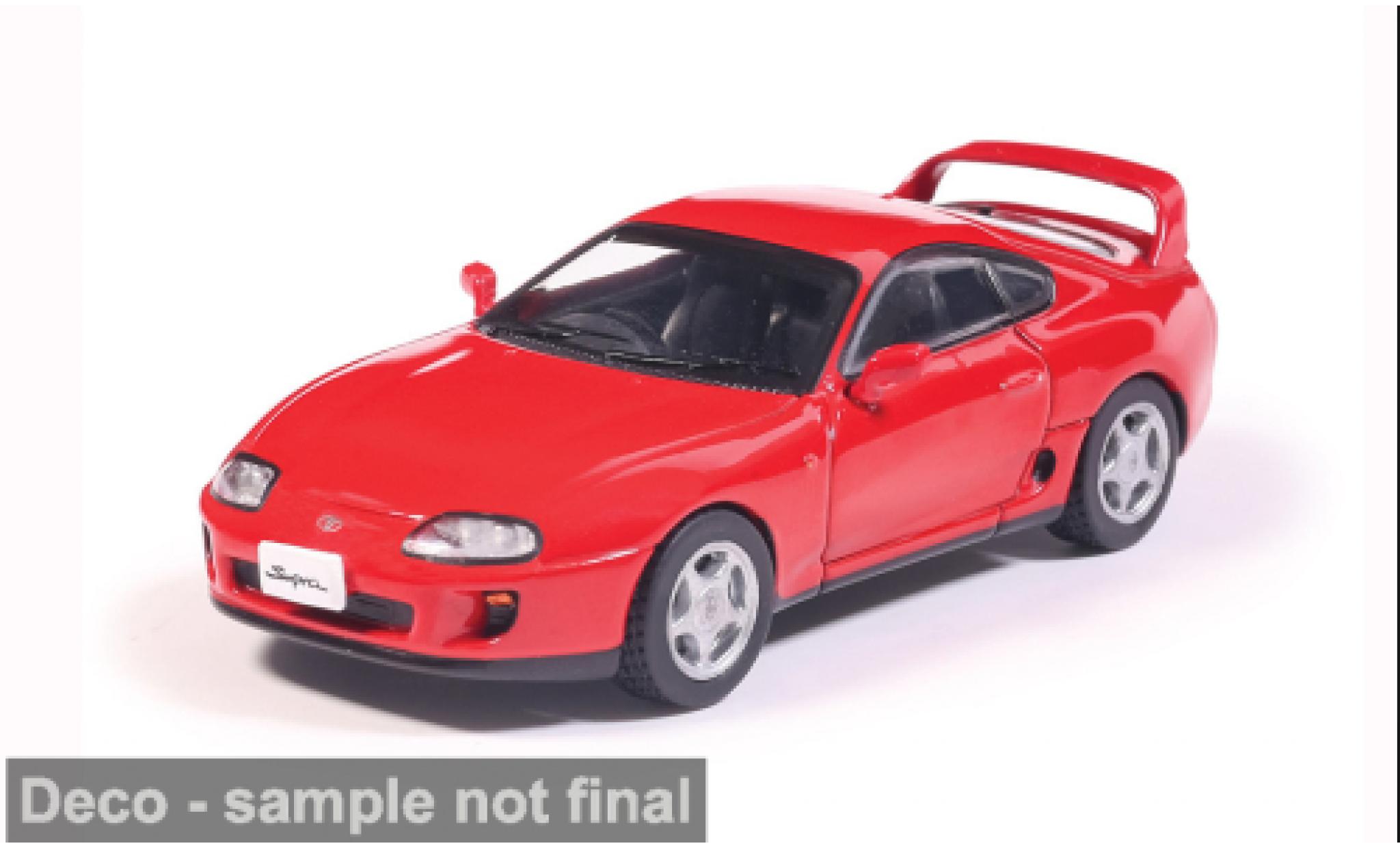 Toyota Supra 1/64 IXO America (JZA80) rot 1993 1:64 diecast model cars