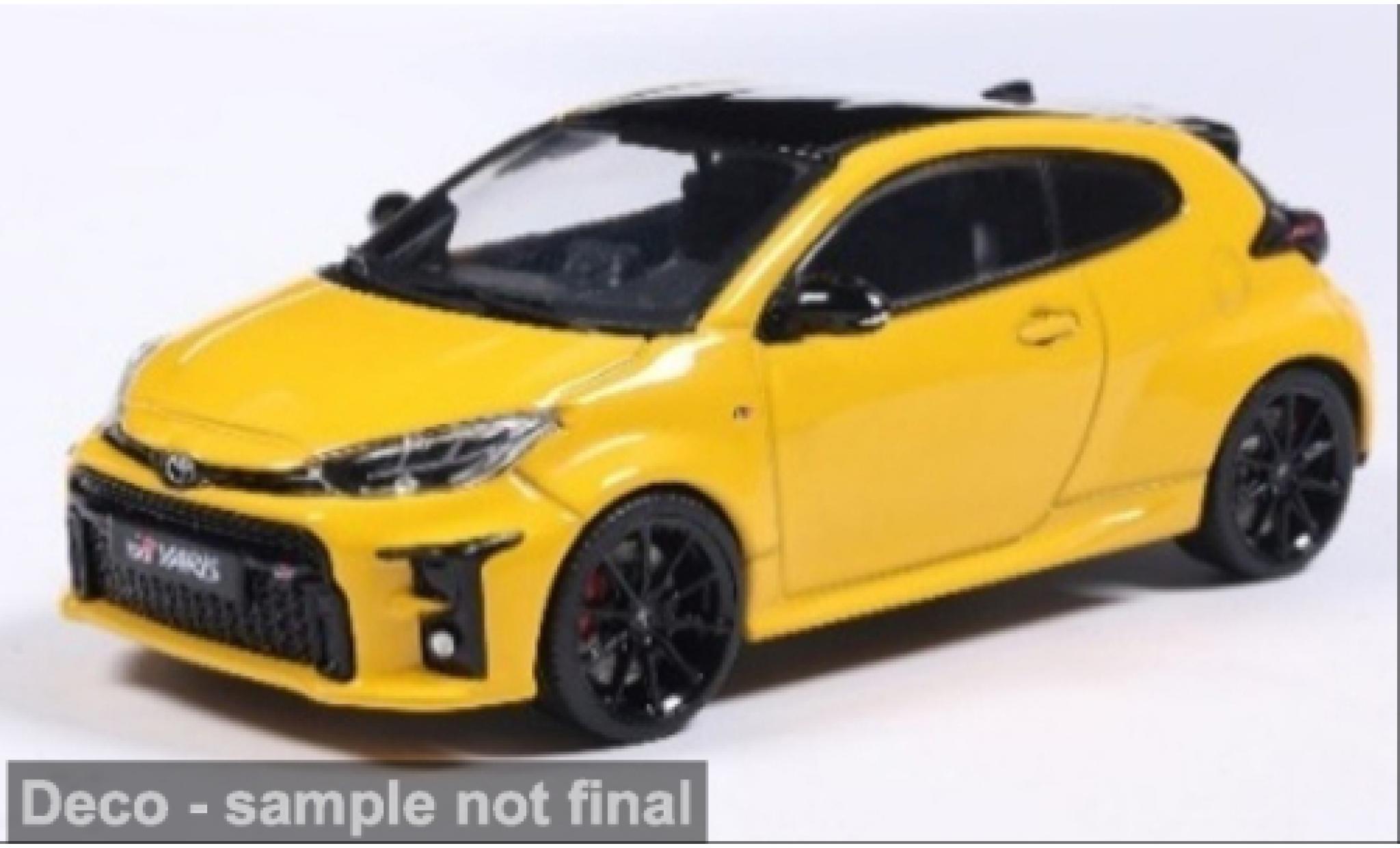 Toyota Yaris 1/43 Solido GR gelb 2024 1:43 diecast model cars