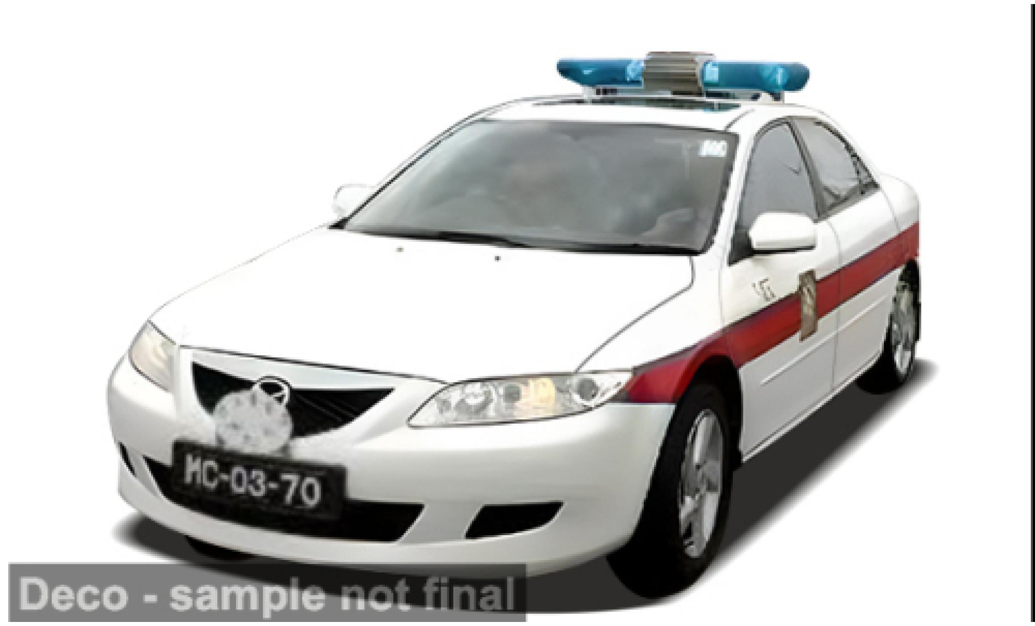 Mazda 6 1/43 Vitesse 2023 Macau Police 1:43 diecast model cars