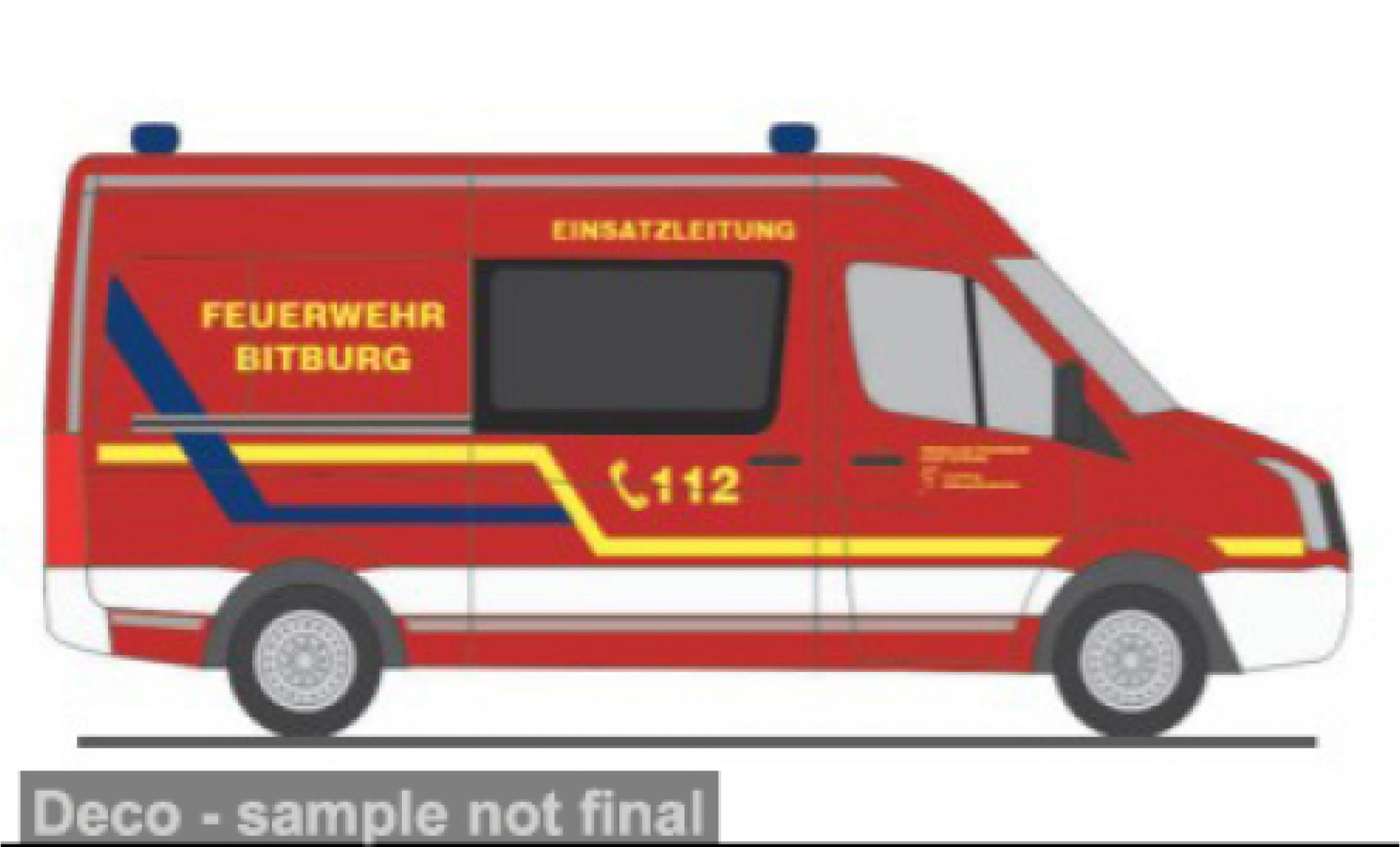 Volkswagen Crafter 1/87 Rietze FW Bitburg 1:87 diecast model cars