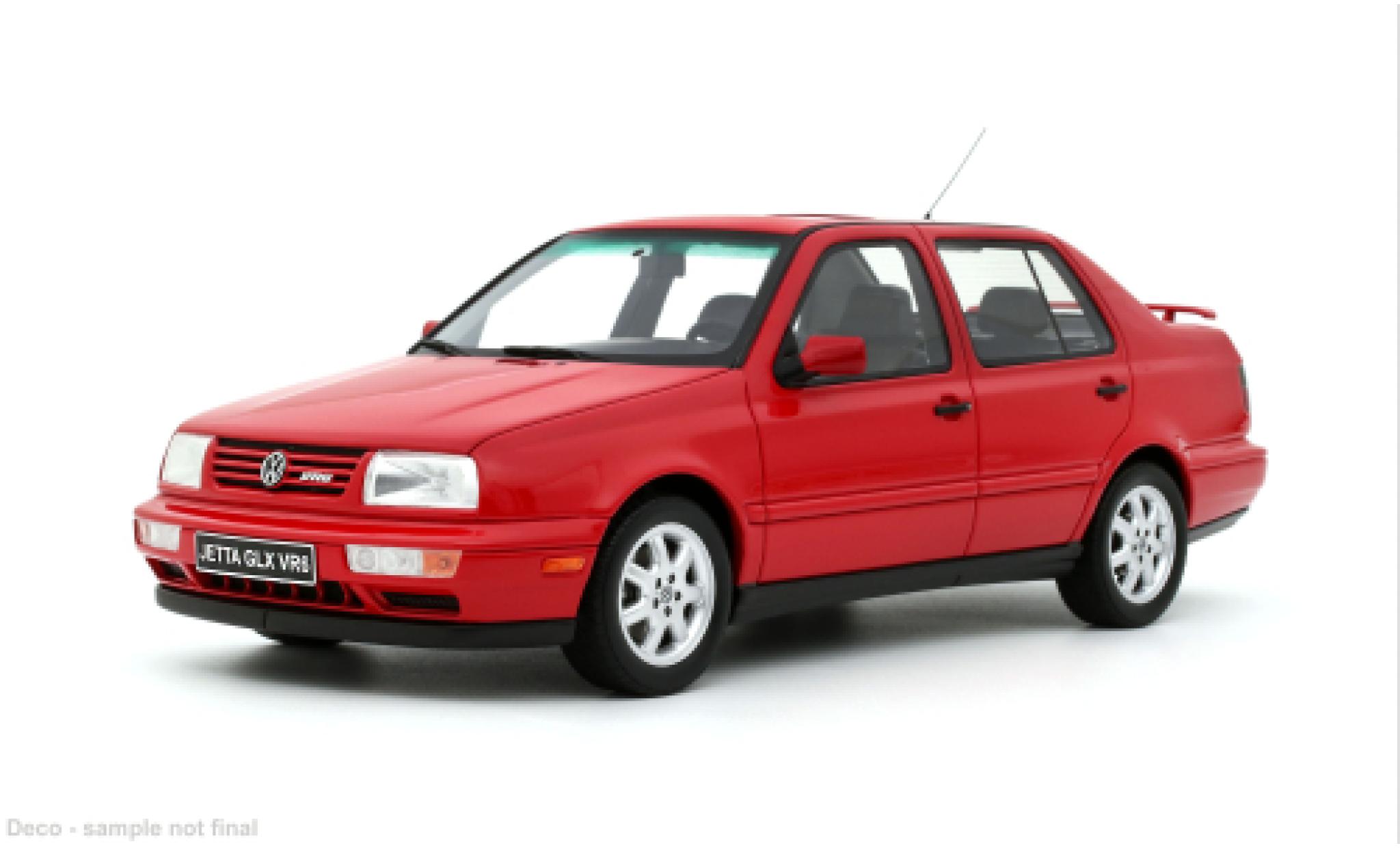Volkswagen Jetta 1/18 Ottomobile MK III GLX VR6 rot 1996 1:18 diecast model cars