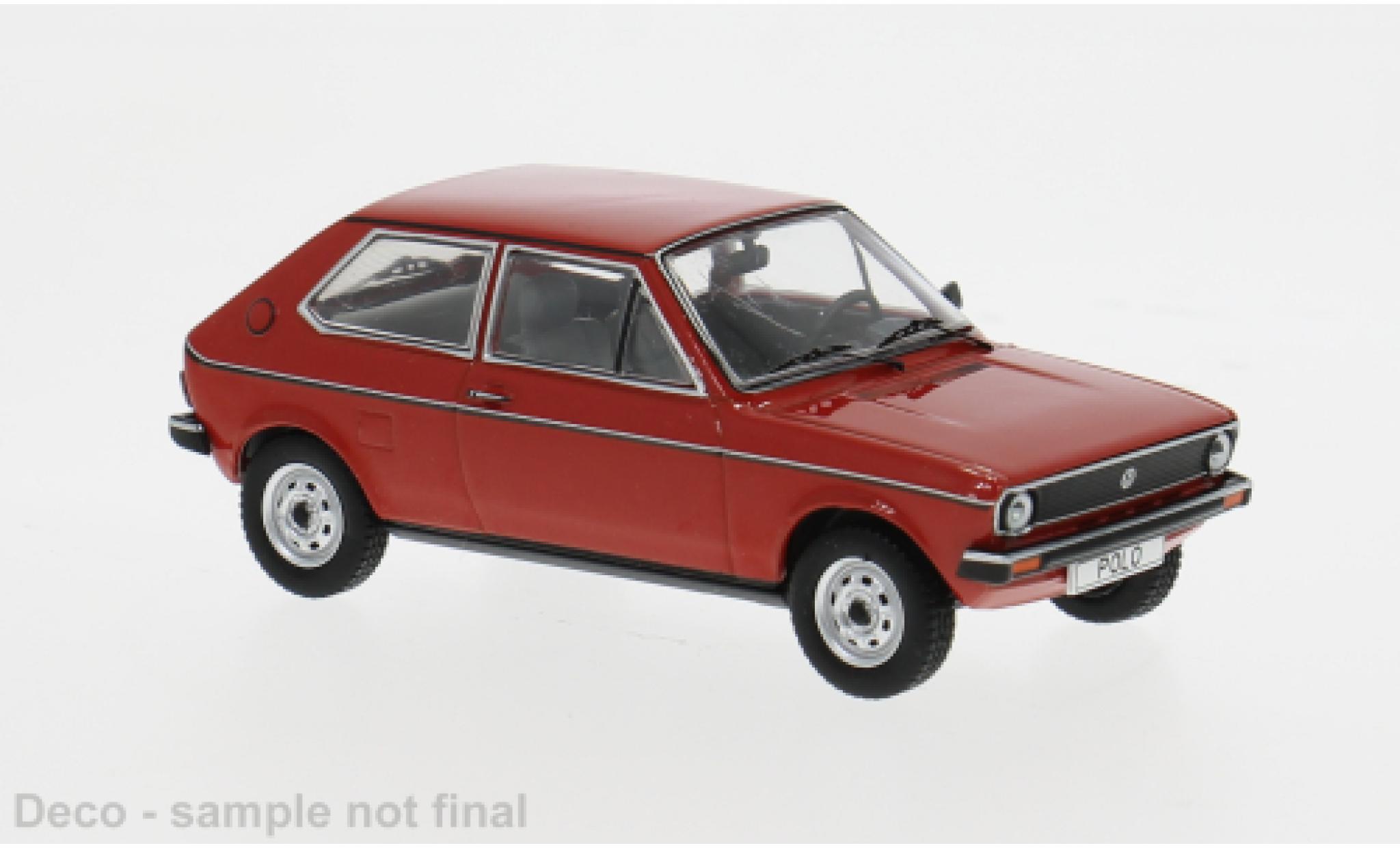 Volkswagen Polo 1/43 IXO MK I rot 1975 1:43 diecast model cars