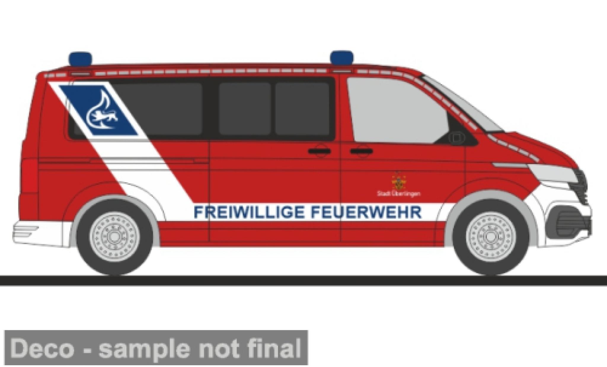 Volkswagen T6 1/87 Rietze .1 FW &Uuml;berlingen 1:87 diecast model cars