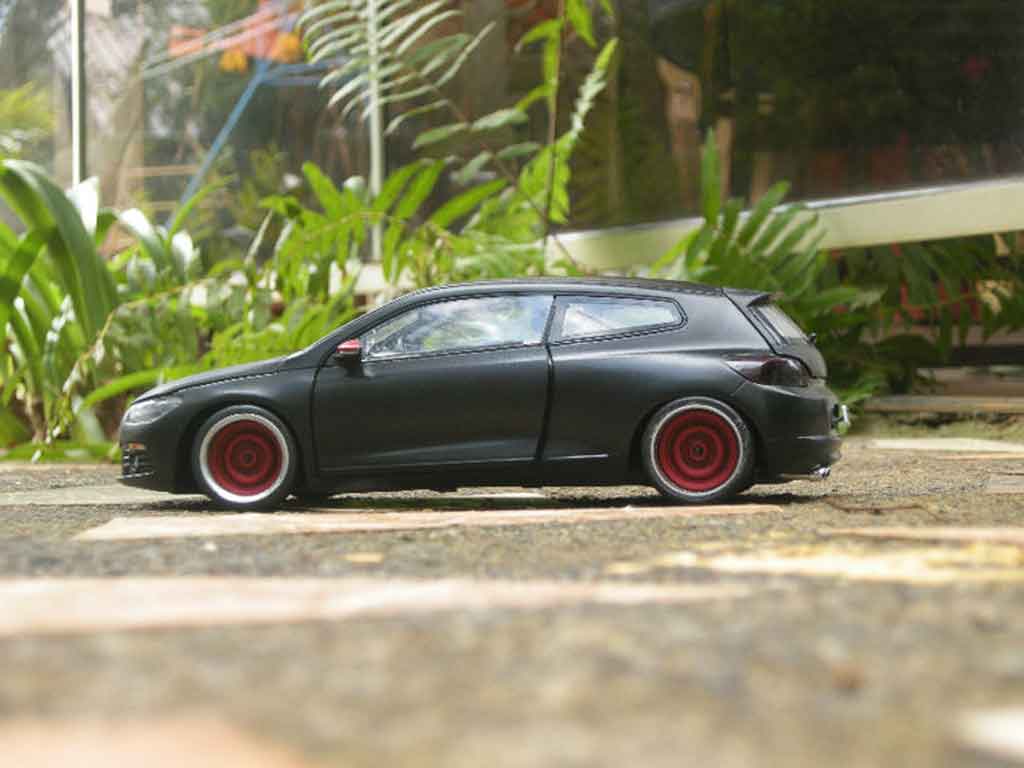 Volkswagen Scirocco 1/18 Norev 3 r black german look