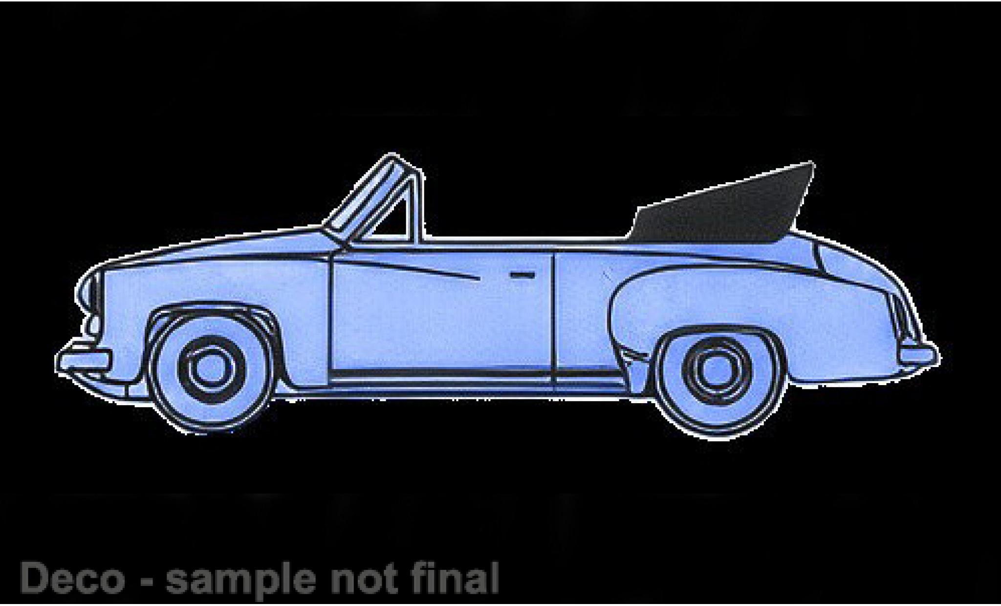 Wartburg 311 1/87 Brekina Cabriolet blau 1959 1:87 diecast model cars
