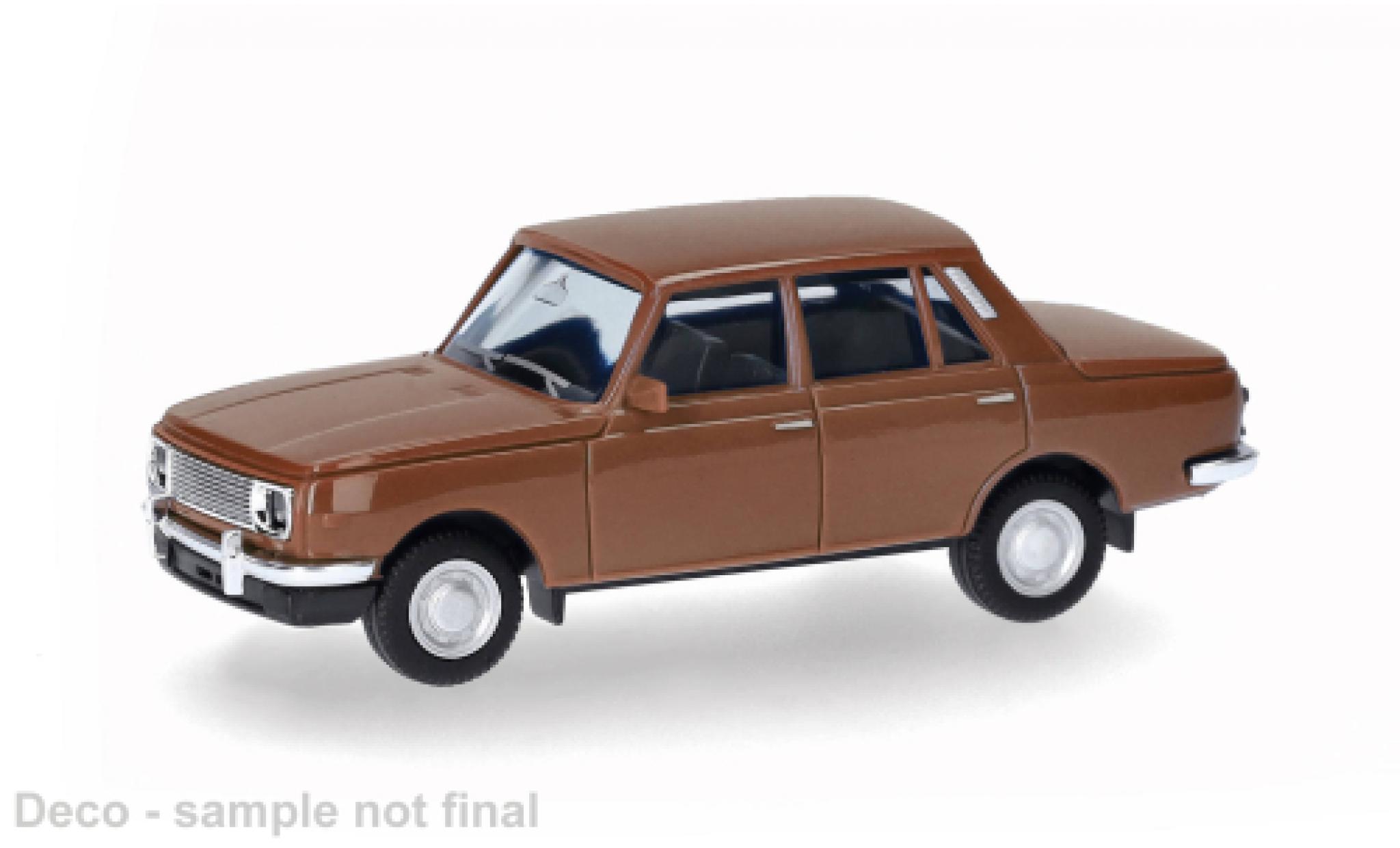 Wartburg 353 1/87 Herpa braun 1966 1:87 diecast model cars