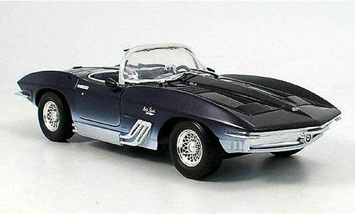 Chevrolet Corvette Convertible 1/18 Motormax C1 Mako blue 1961 diecast model cars