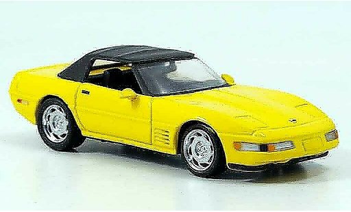 Chevrolet Corvette ZR1 1/43 Detail Cars Convertible yellow diecast model cars