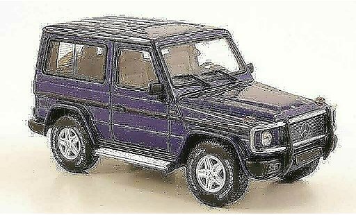 Mercedes Classe G SWB 1/43 Autoart blue / 3-portes diecast model cars