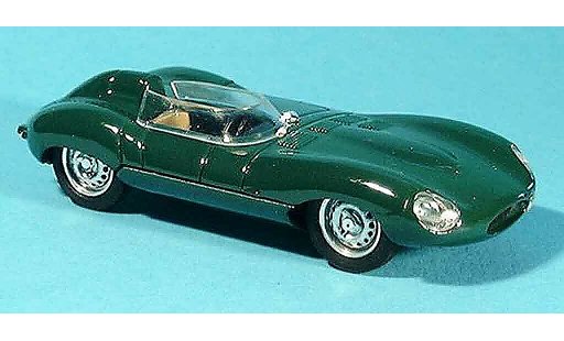Jaguar D-Type 1954 1/43 Brumm green diecast model cars
